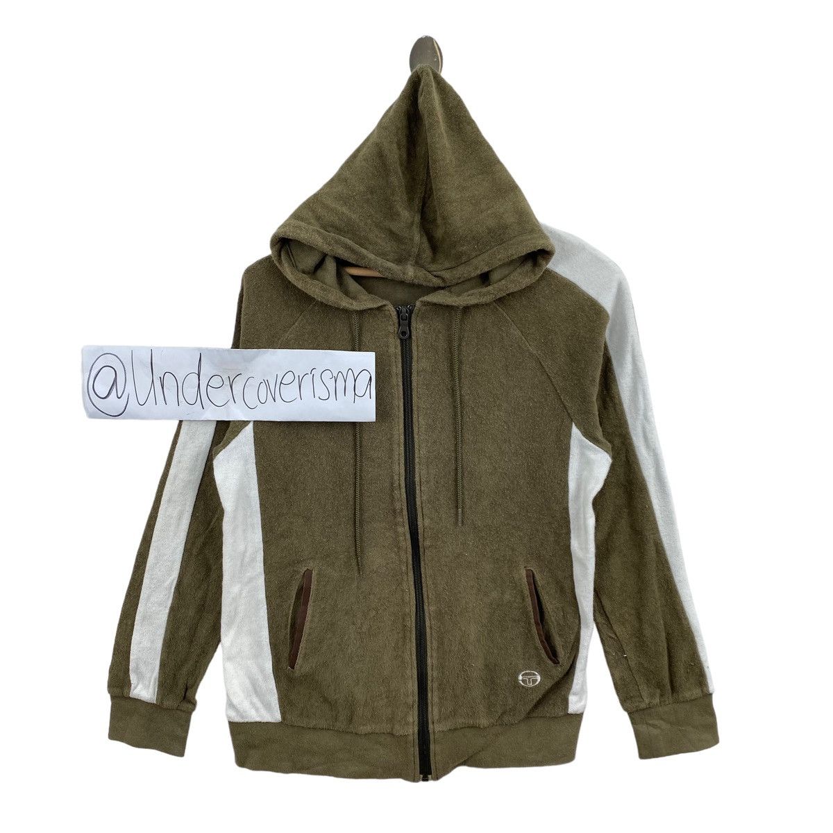 Sergio Tacchini SERGIO TACCHINI Small Embroidered Logo Full Zipper Hoodie Size US M / EU 48-50 / 2 - 1 Thumbnail