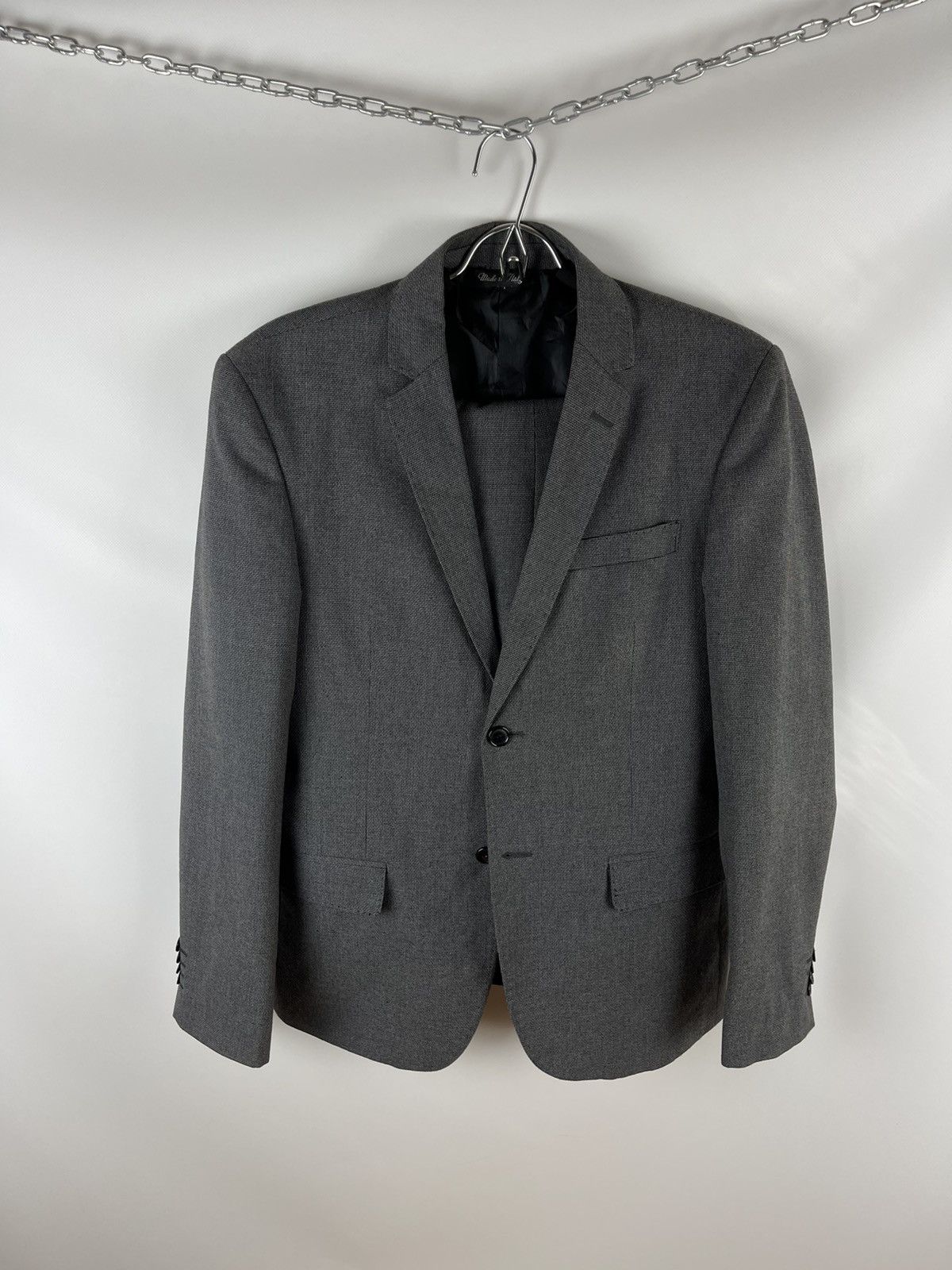 Other GF Sartoria Italiana Italy 2 pcs blazer pants suit pattern Size 38R - 1 Thumbnail