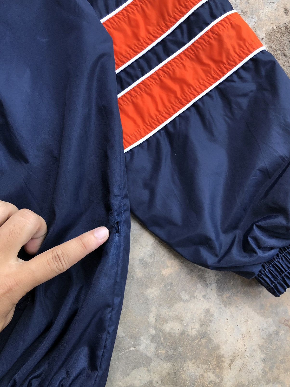 Nike × Pro Line × Vintage Vintage NIKE Swoosh Embroidery Reversible windbreaker Size US M / EU 48-50 / 2 - 8 Thumbnail