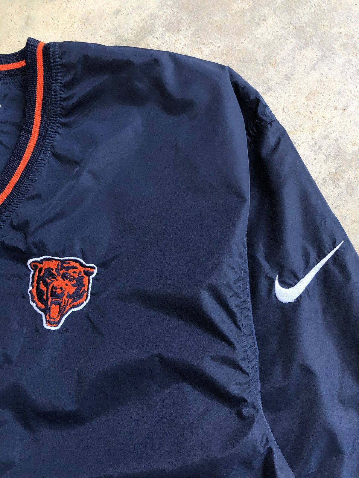 Nike × Pro Line × Vintage Vintage NIKE Swoosh Embroidery Reversible windbreaker Size US M / EU 48-50 / 2 - 6 Thumbnail