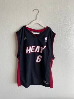Adidas Miami Heat Lebron James White Hot Jersey 