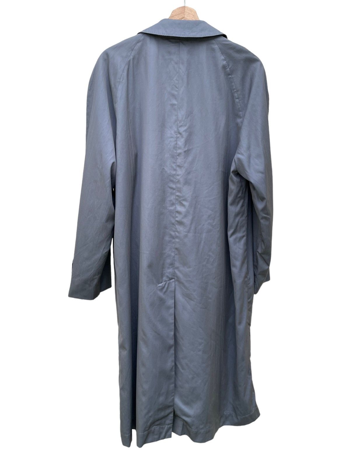 Balenciaga × Vintage 💥 Vintage Balenciaga Long Trench Linen Jacket Size US L / EU 52-54 / 3 - 6 Thumbnail