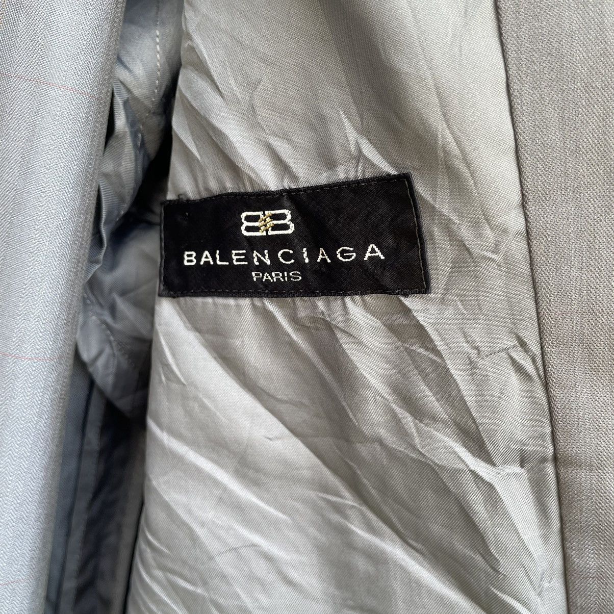 Balenciaga × Vintage 💥 Vintage Balenciaga Long Trench Linen Jacket Size US L / EU 52-54 / 3 - 7 Thumbnail