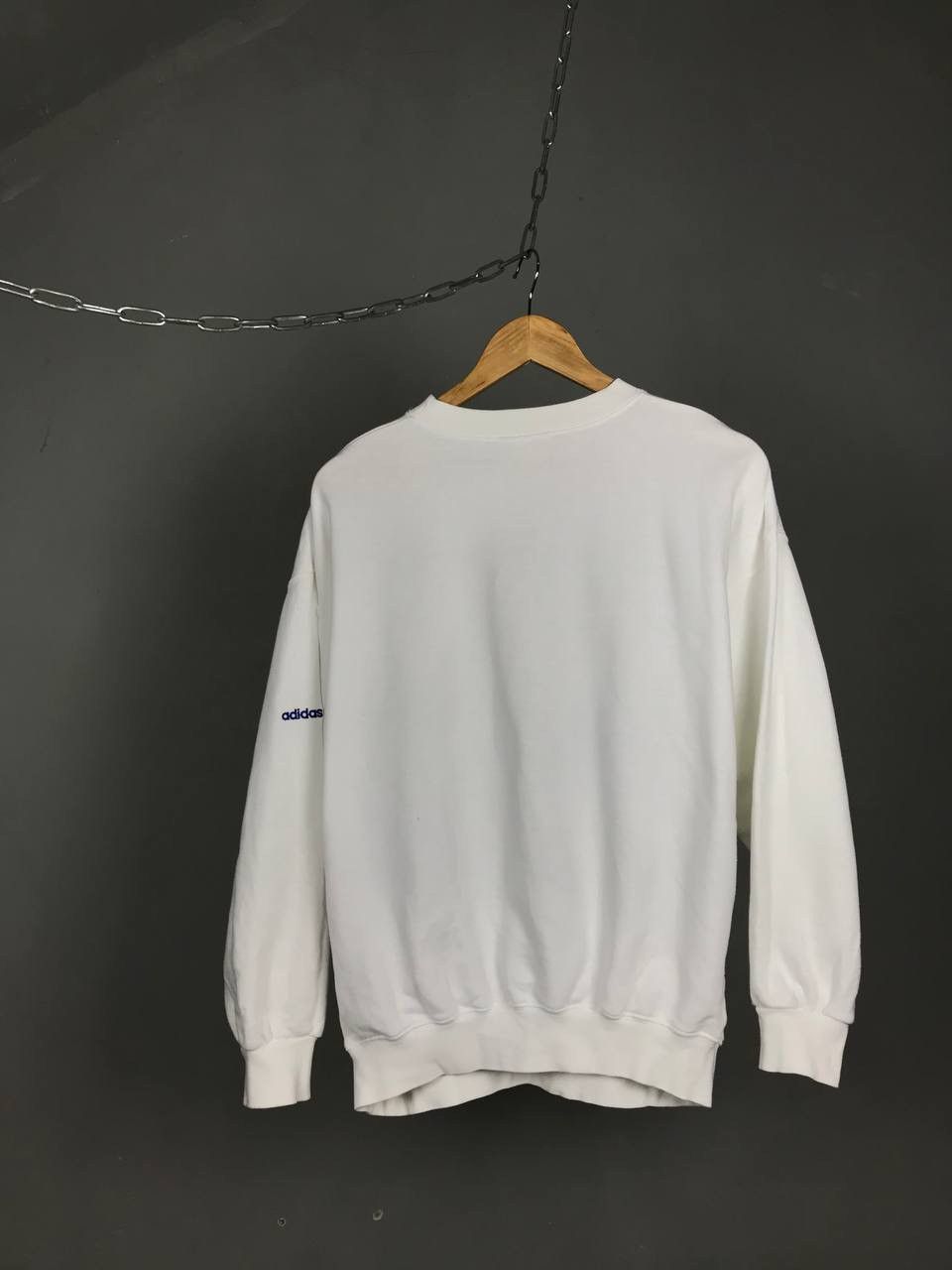 Vintage Adidas vintage streetwear overprinted sweatshirt Size US M / EU 48-50 / 2 - 5 Thumbnail