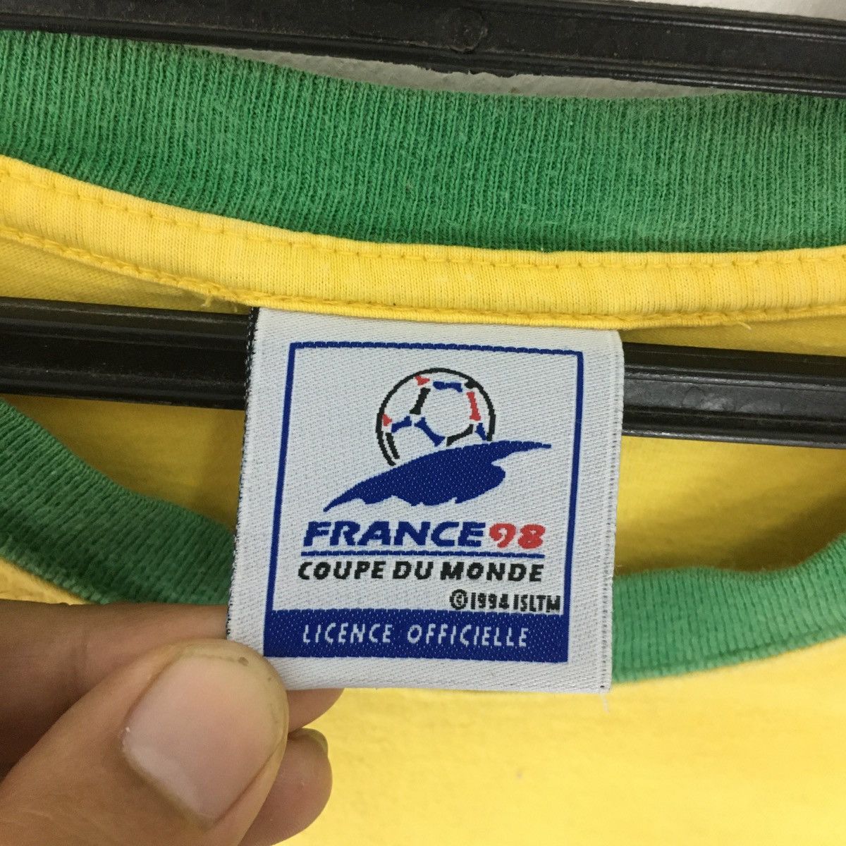 Vintage Vintage rare World Cup 1998 Brasil France Size US L / EU 52-54 / 3 - 3 Thumbnail