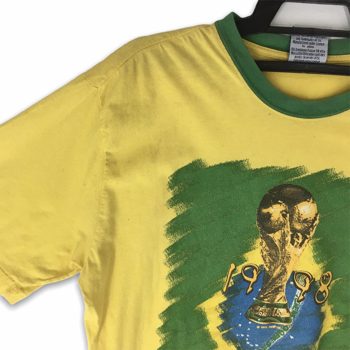 Vintage Vintage rare World Cup 1998 Brasil France Size US L / EU 52-54 / 3 - 4 Thumbnail