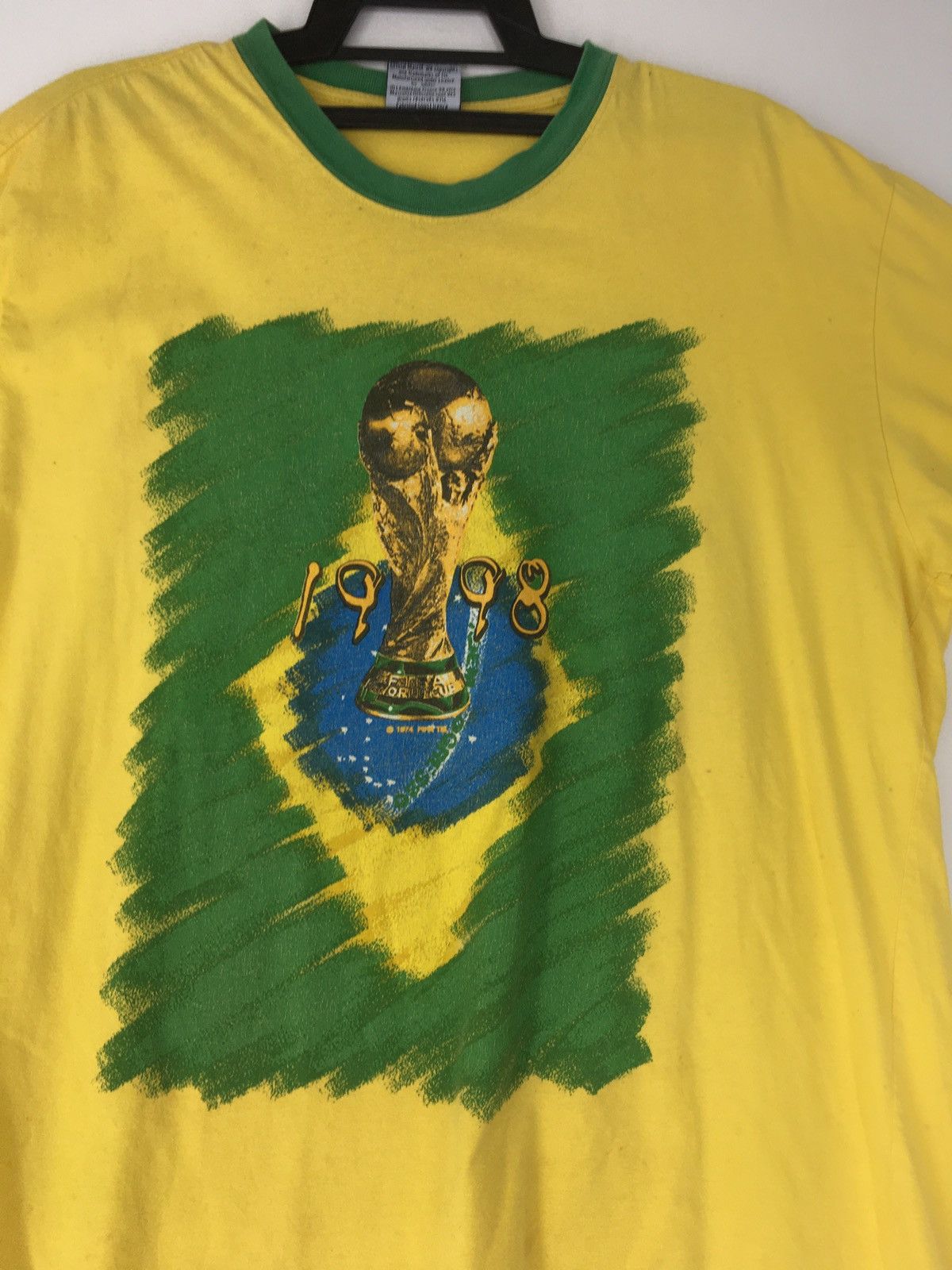 Vintage Vintage rare World Cup 1998 Brasil France Size US L / EU 52-54 / 3 - 2 Thumbnail