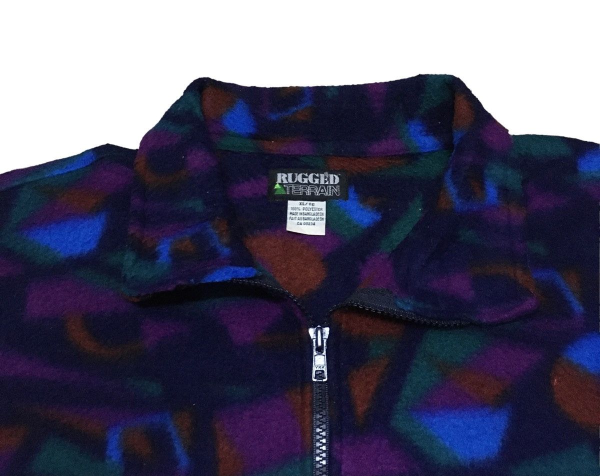 Vintage Rare Design Vintage Brand Rugged Terra Fleece Jacket 1990s Size US XL / EU 56 / 4 - 6 Thumbnail