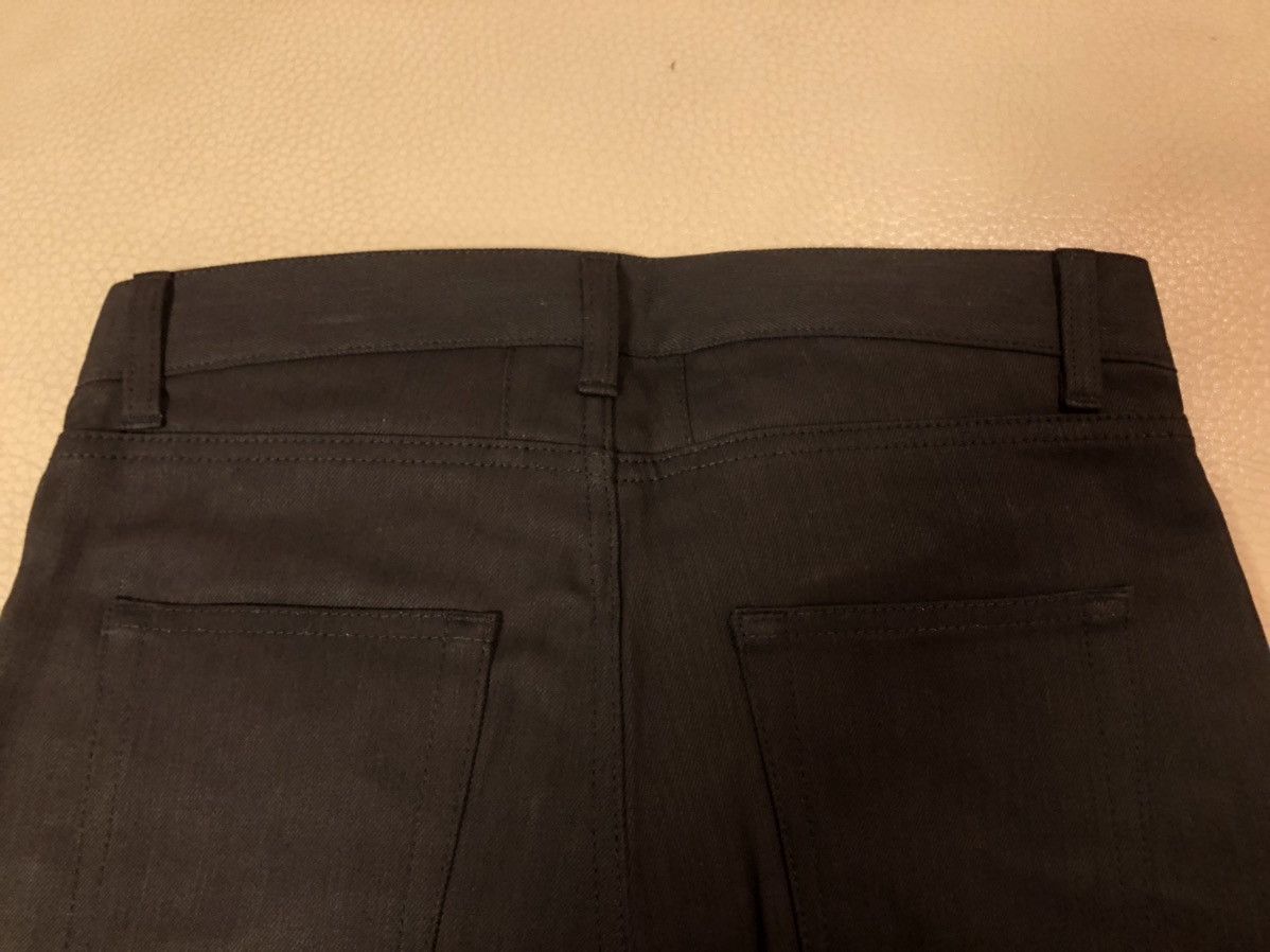 Hedi Slimane × Saint Laurent Paris FW16 saint Laurent raw black d02 skinny denim jeans hedi new Size US 29 - 3 Thumbnail