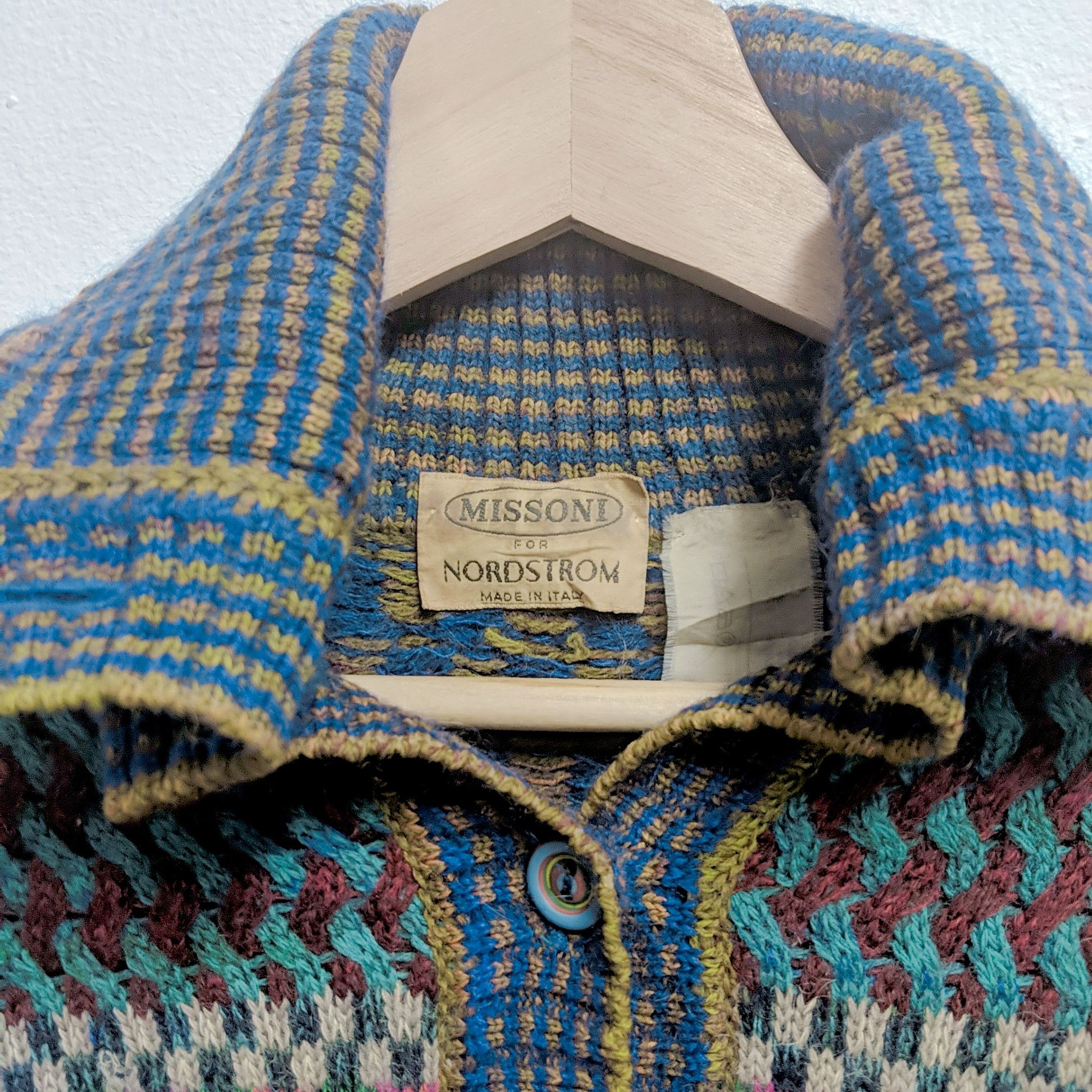 Missoni Vintage Missoni Nordstrom Stripe Mix Italy Knitwear Sweater Size US M / EU 48-50 / 2 - 9 Thumbnail