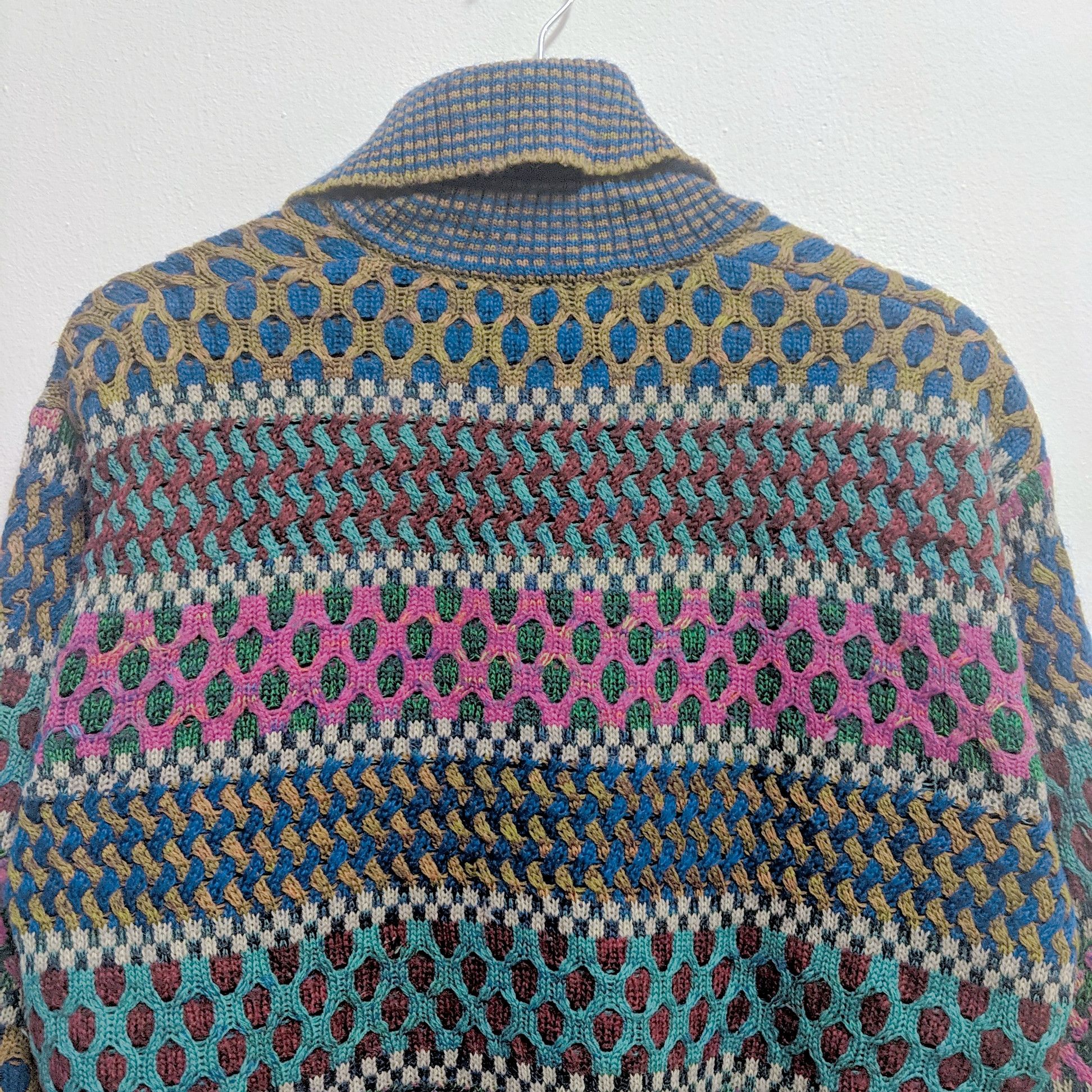 Missoni Vintage Missoni Nordstrom Stripe Mix Italy Knitwear Sweater Size US M / EU 48-50 / 2 - 5 Thumbnail