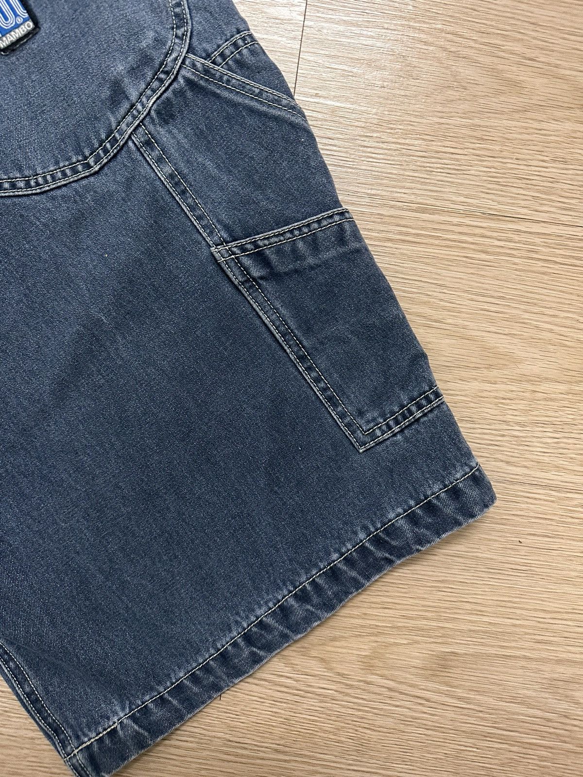 Beauty Beast × Mambo × Vintage Rare And Beautiful Vintage Mambo Denim Carpenter Baggy Jorts Size US 32 / EU 48 - 11 Thumbnail