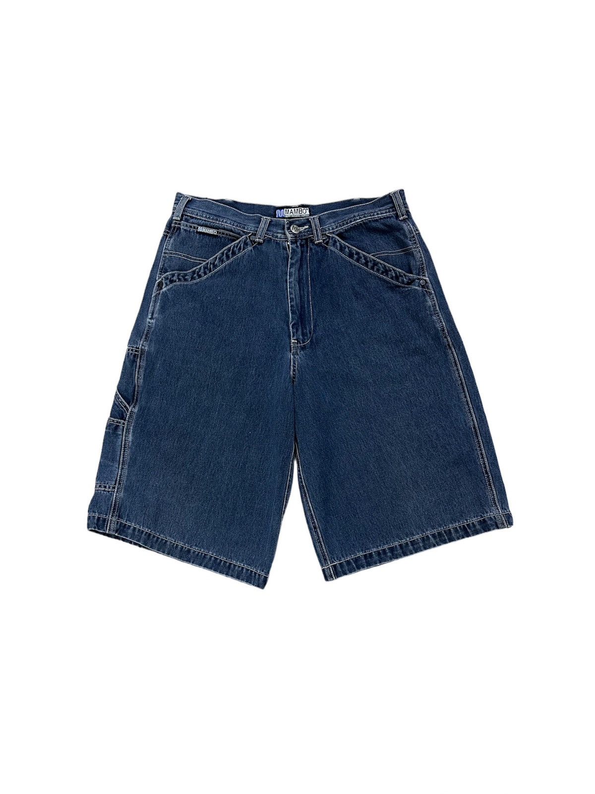 Rare And Beautiful Vintage Mambo Denim Carpenter Baggy Jorts