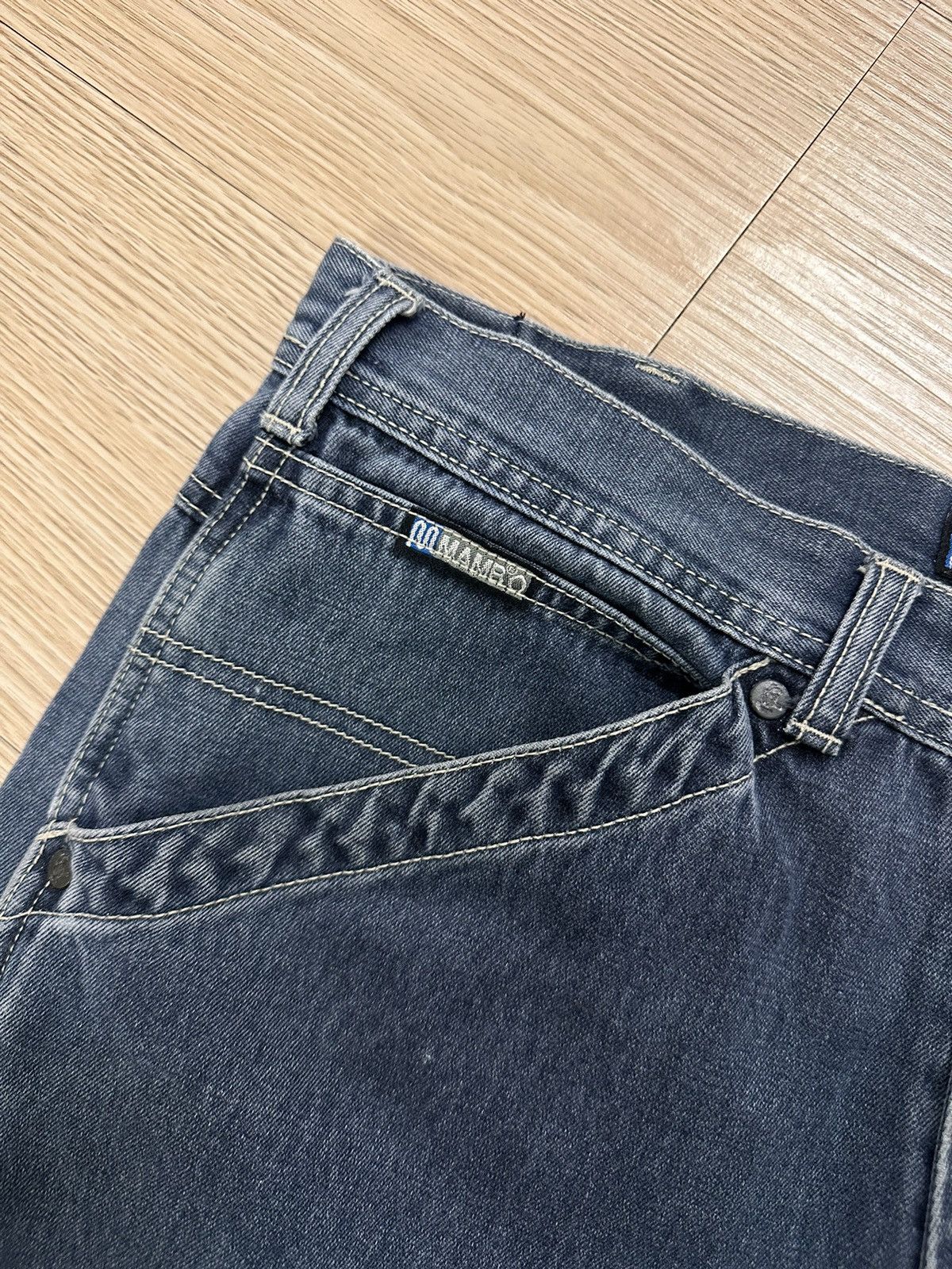 Beauty Beast × Mambo × Vintage Rare And Beautiful Vintage Mambo Denim Carpenter Baggy Jorts Size US 32 / EU 48 - 5 Thumbnail