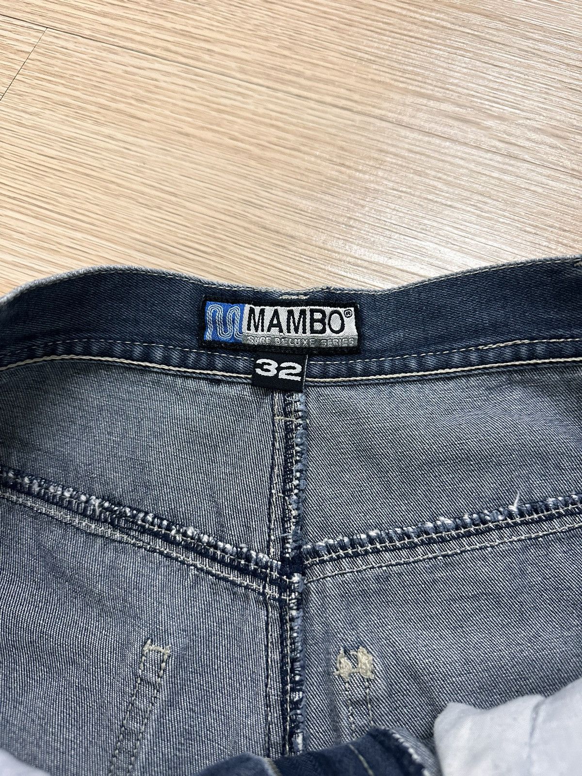 Beauty Beast × Mambo × Vintage Rare And Beautiful Vintage Mambo Denim Carpenter Baggy Jorts Size US 32 / EU 48 - 6 Thumbnail