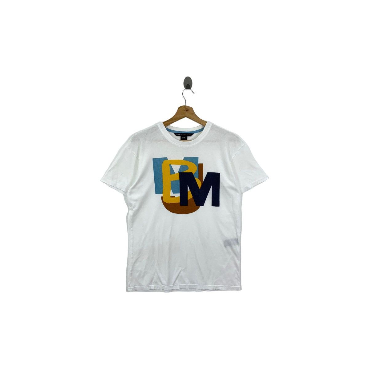 Rare!! MARC By MARC JACOBS spellout printed tshirt
