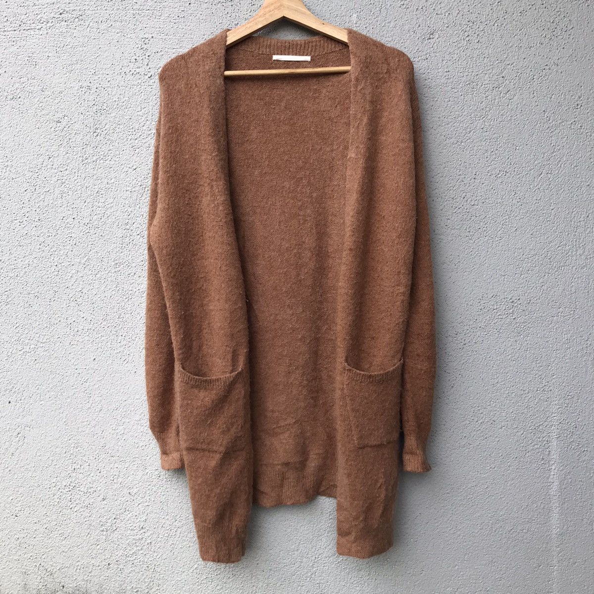 Japanese Brand Vintage Urban Research Door Shag Shaggy Knit Cardigan Size US M / EU 48-50 / 2 - 1 Thumbnail