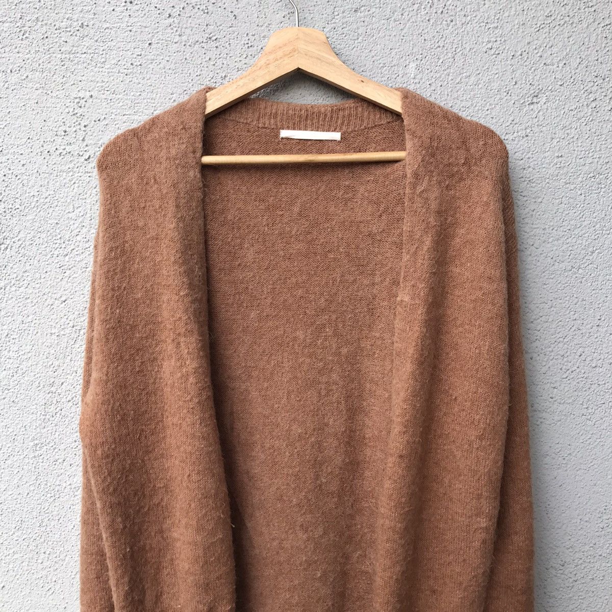 Japanese Brand Vintage Urban Research Door Shag Shaggy Knit Cardigan Size US M / EU 48-50 / 2 - 2 Thumbnail