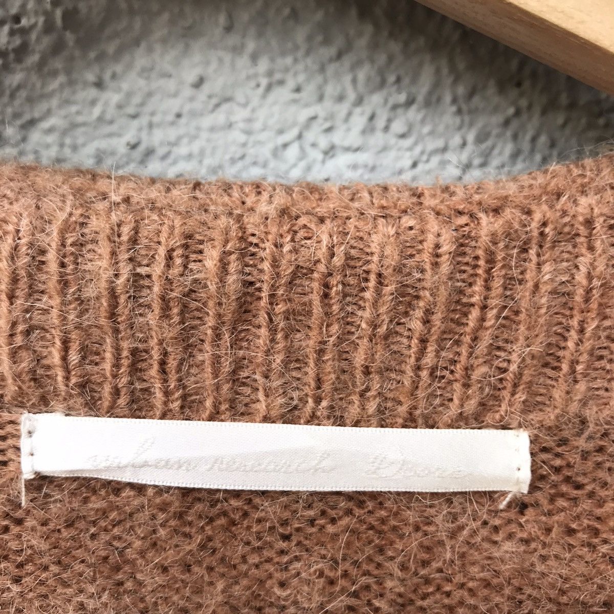 Japanese Brand Vintage Urban Research Door Shag Shaggy Knit Cardigan Size US M / EU 48-50 / 2 - 5 Thumbnail