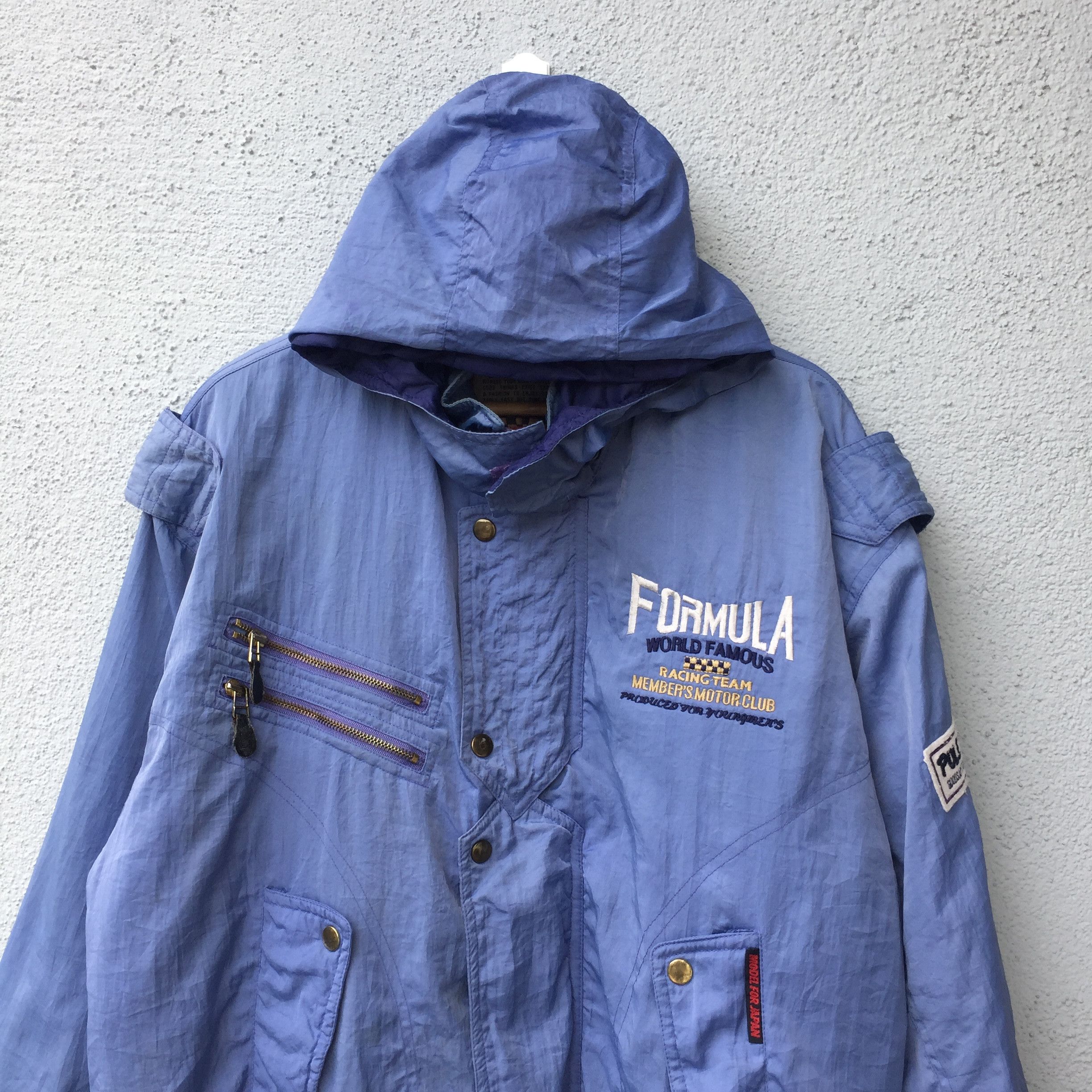 Japanese Brand Vintage Racing Product Member Racing Team Jacket Size US XXL / EU 58 / 5 - 2 Thumbnail