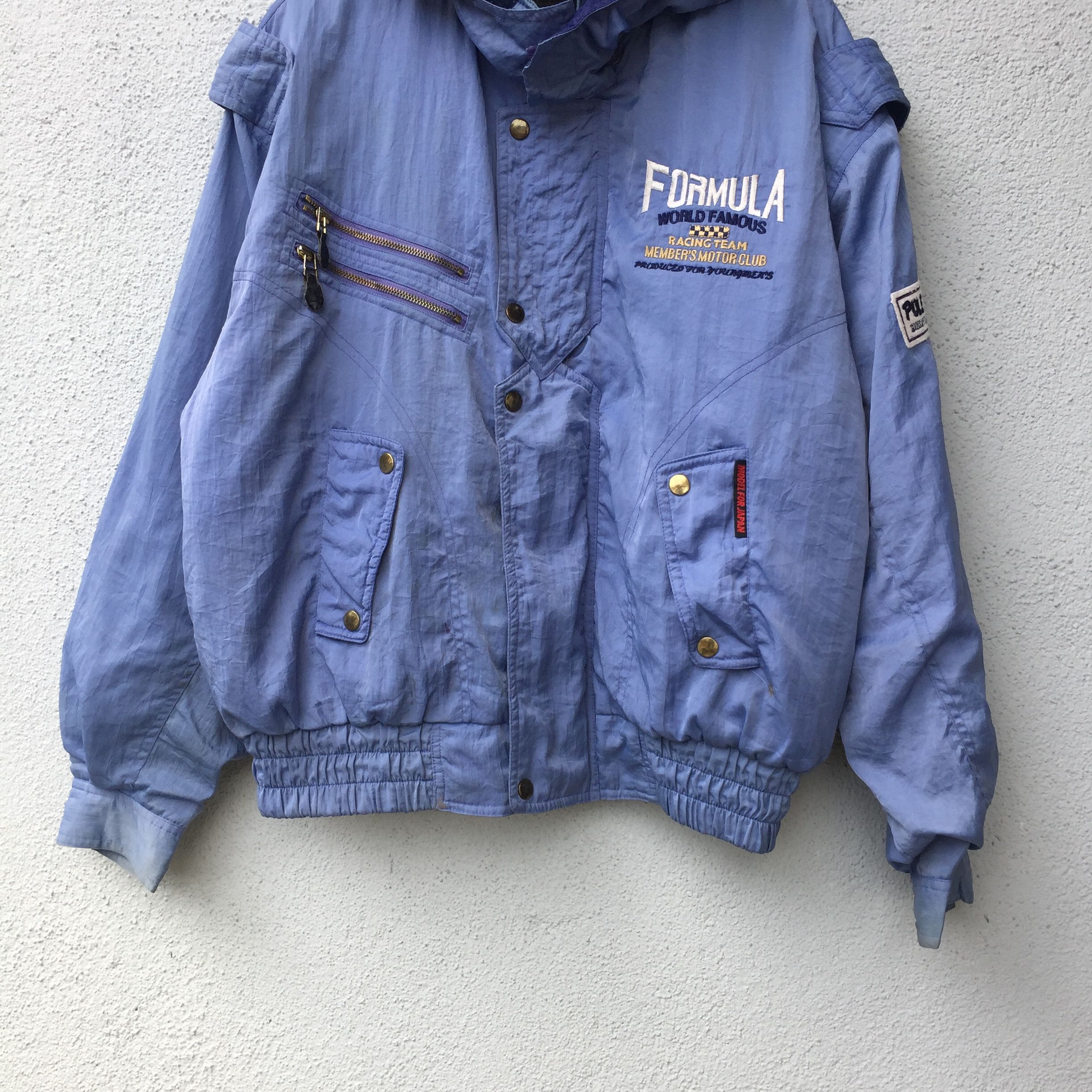 Japanese Brand Vintage Racing Product Member Racing Team Jacket Size US XXL / EU 58 / 5 - 3 Thumbnail
