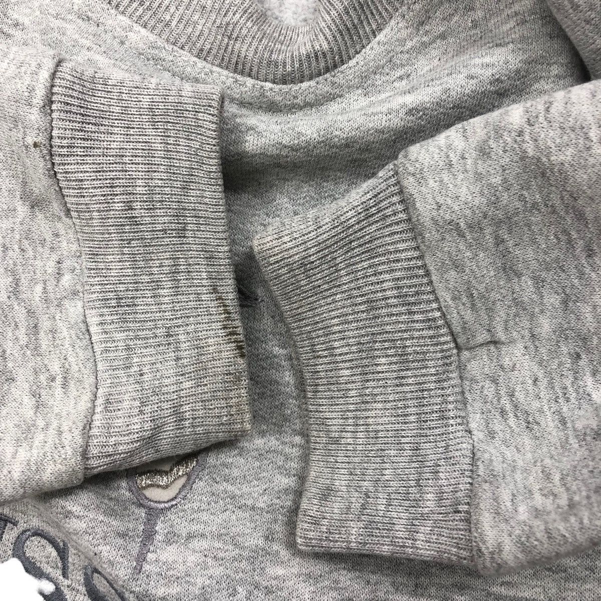 Pick!! Vtg TRUSSARDI Big Logo Embroidery Sweatshirt Pullover