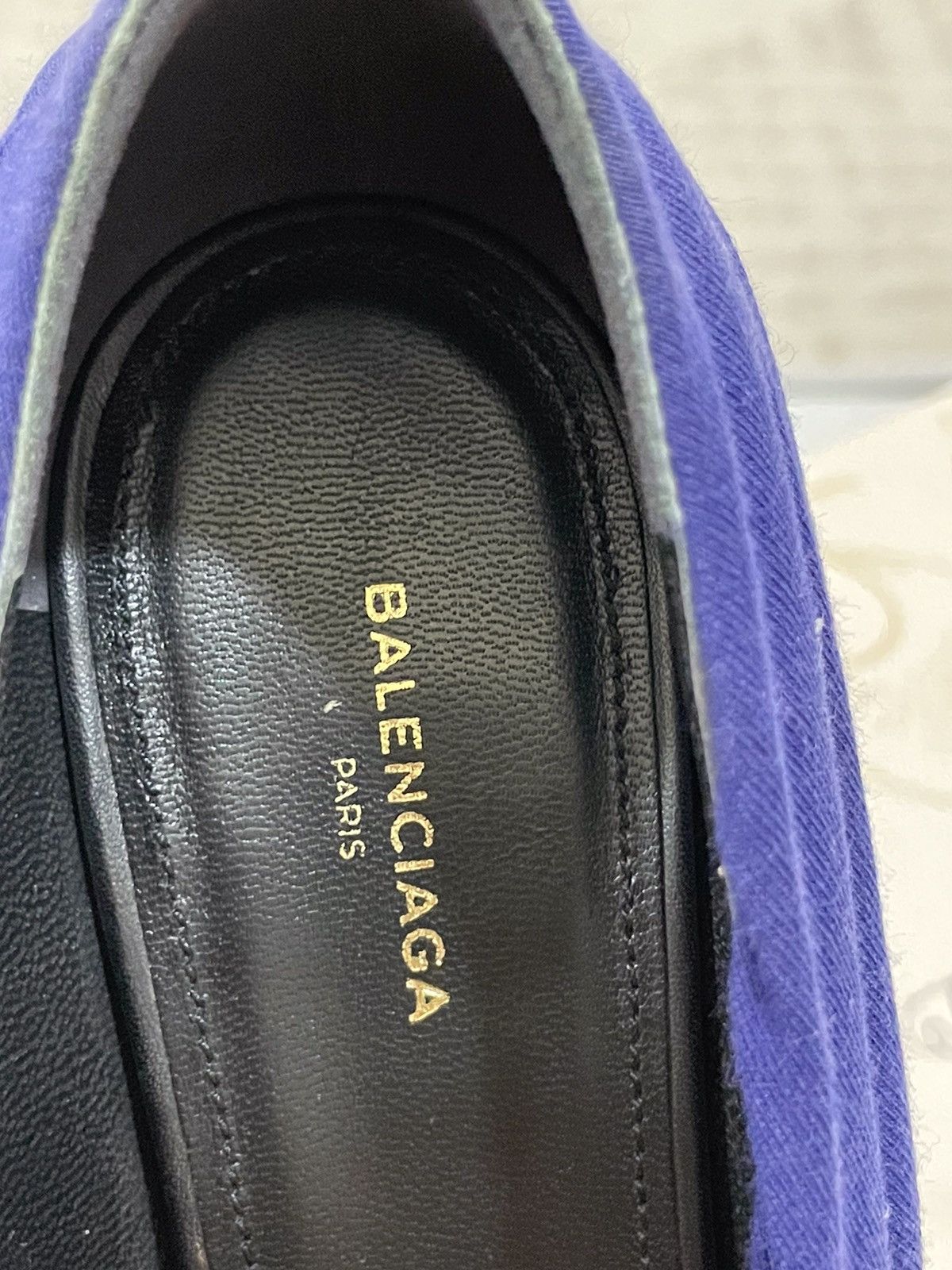 Balenciaga BALENCIAGA KNIFE LOGO PUMP Size US 5 / IT 35 - 7 Thumbnail