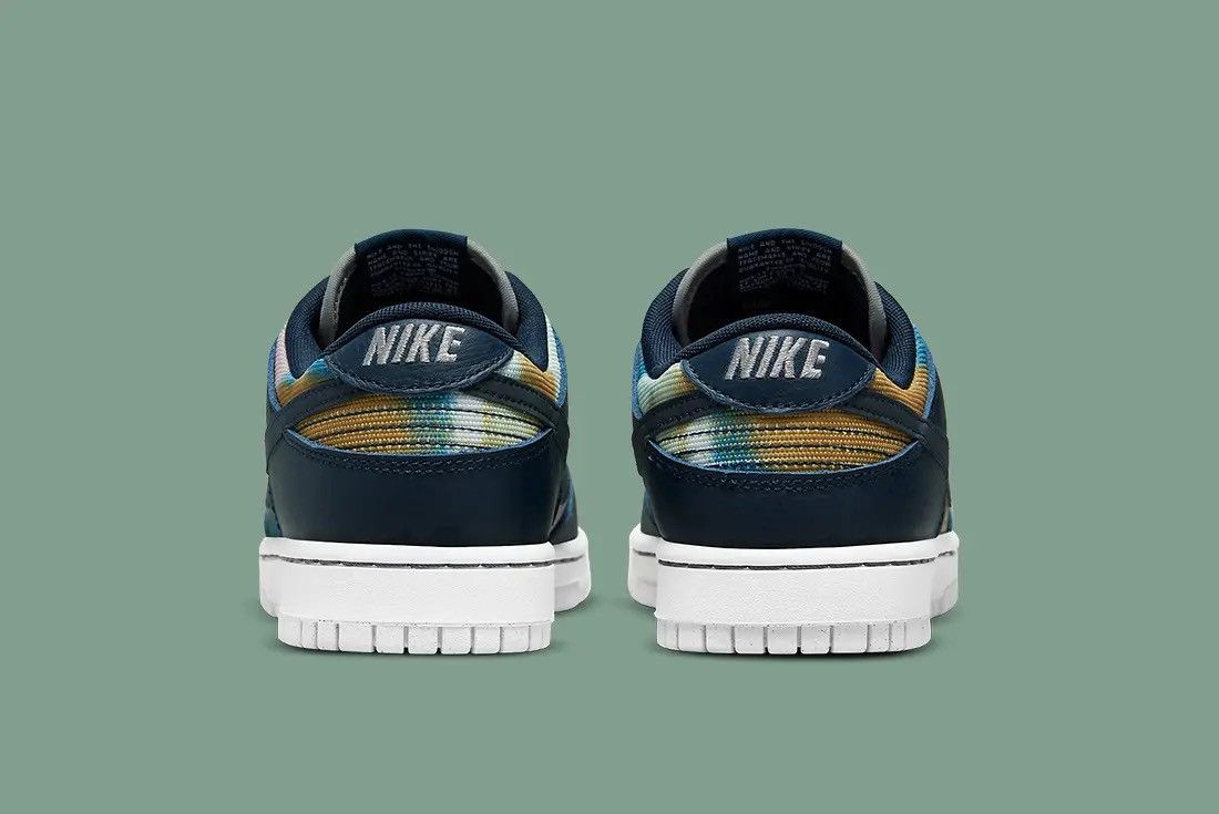 Nike Nike Dunk Low "Graffiti Navy" Size 3Y Size US 5 / IT 35 - 4 Thumbnail