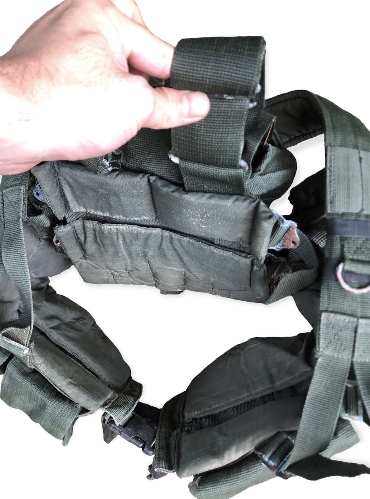 Vintage 🔥Last Call🔥Vintage WW II Army Military Bomb vest Bags Size ONE SIZE - 7 Thumbnail