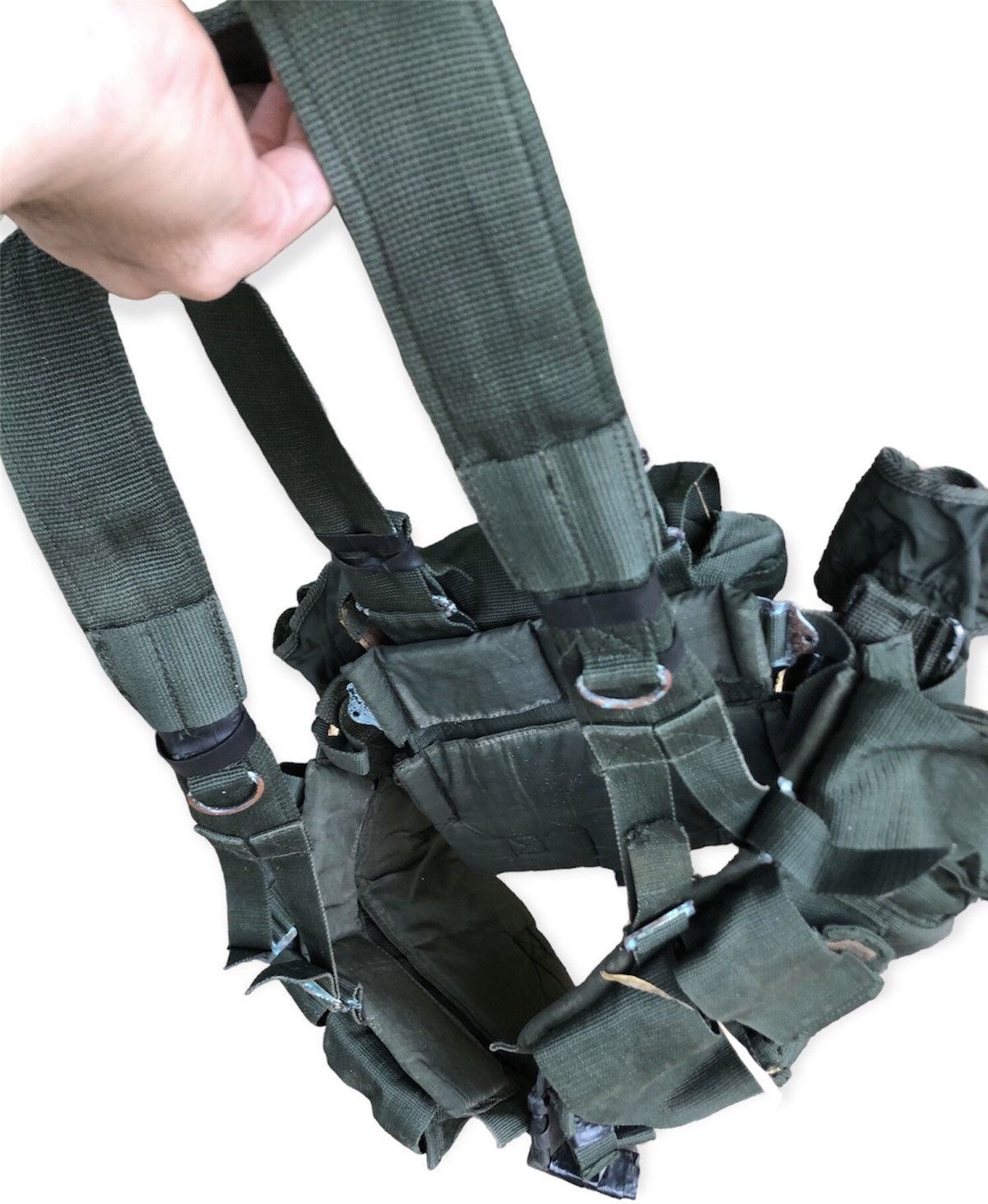Vintage 🔥Last Call🔥Vintage WW II Army Military Bomb vest Bags Size ONE SIZE - 3 Thumbnail