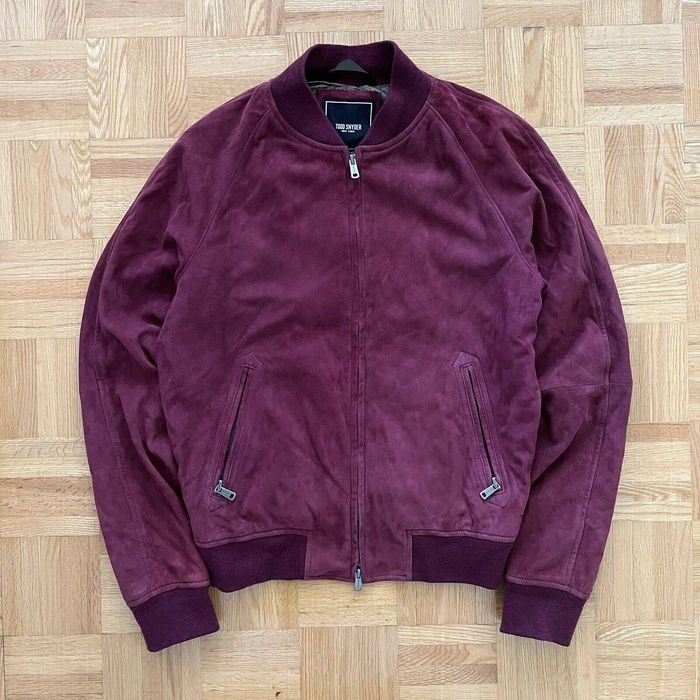 Todd Snyder Todd Snyder Real Fine Goat suede jacket Size Small mens ...