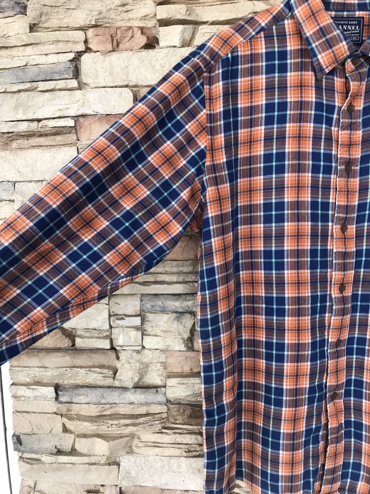 Uniqlo Uniqlo Flannel Button Up Shirts Size US XL / EU 56 / 4 - 5 Thumbnail