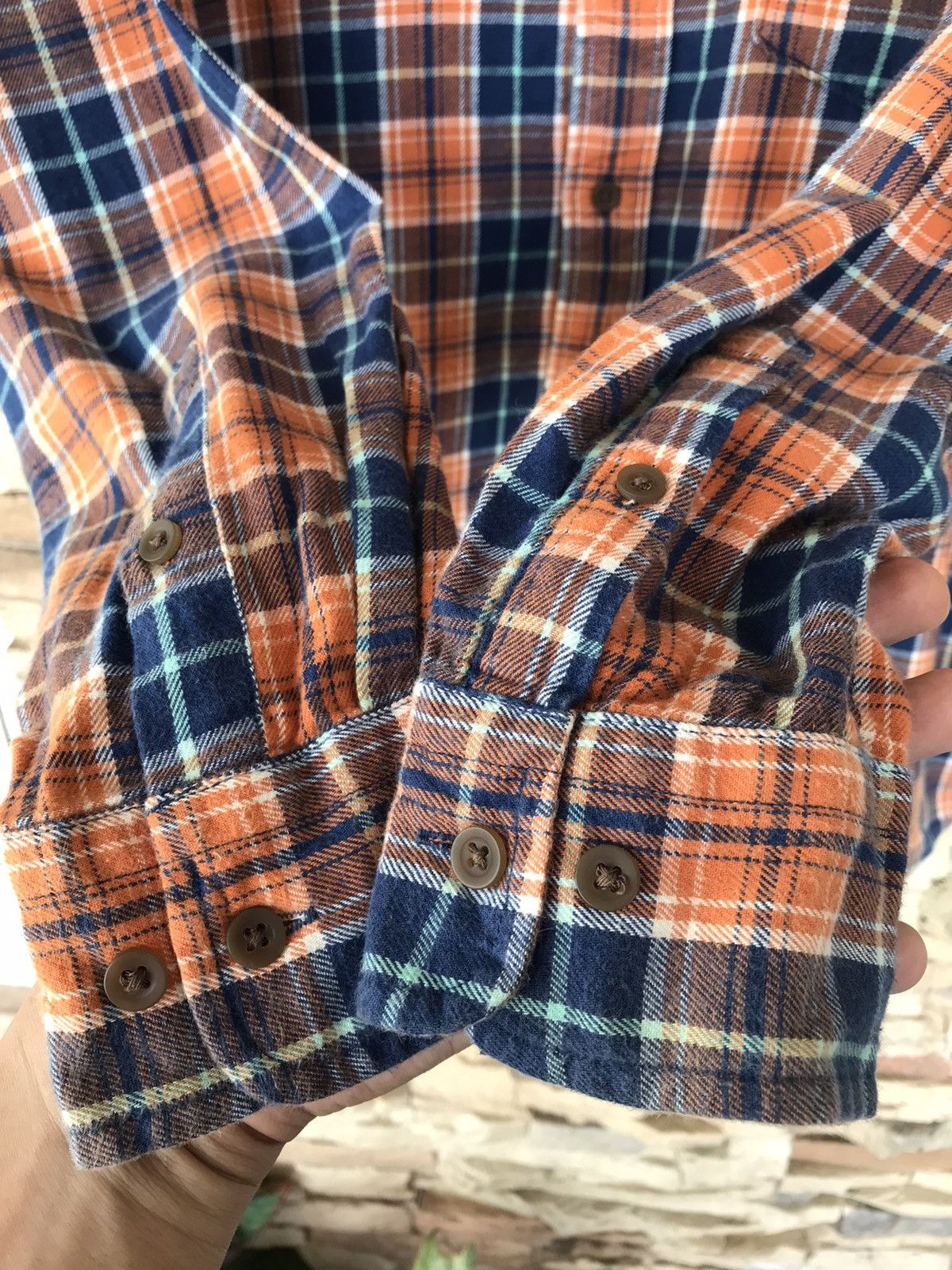 Uniqlo Uniqlo Flannel Button Up Shirts Size US XL / EU 56 / 4 - 6 Thumbnail