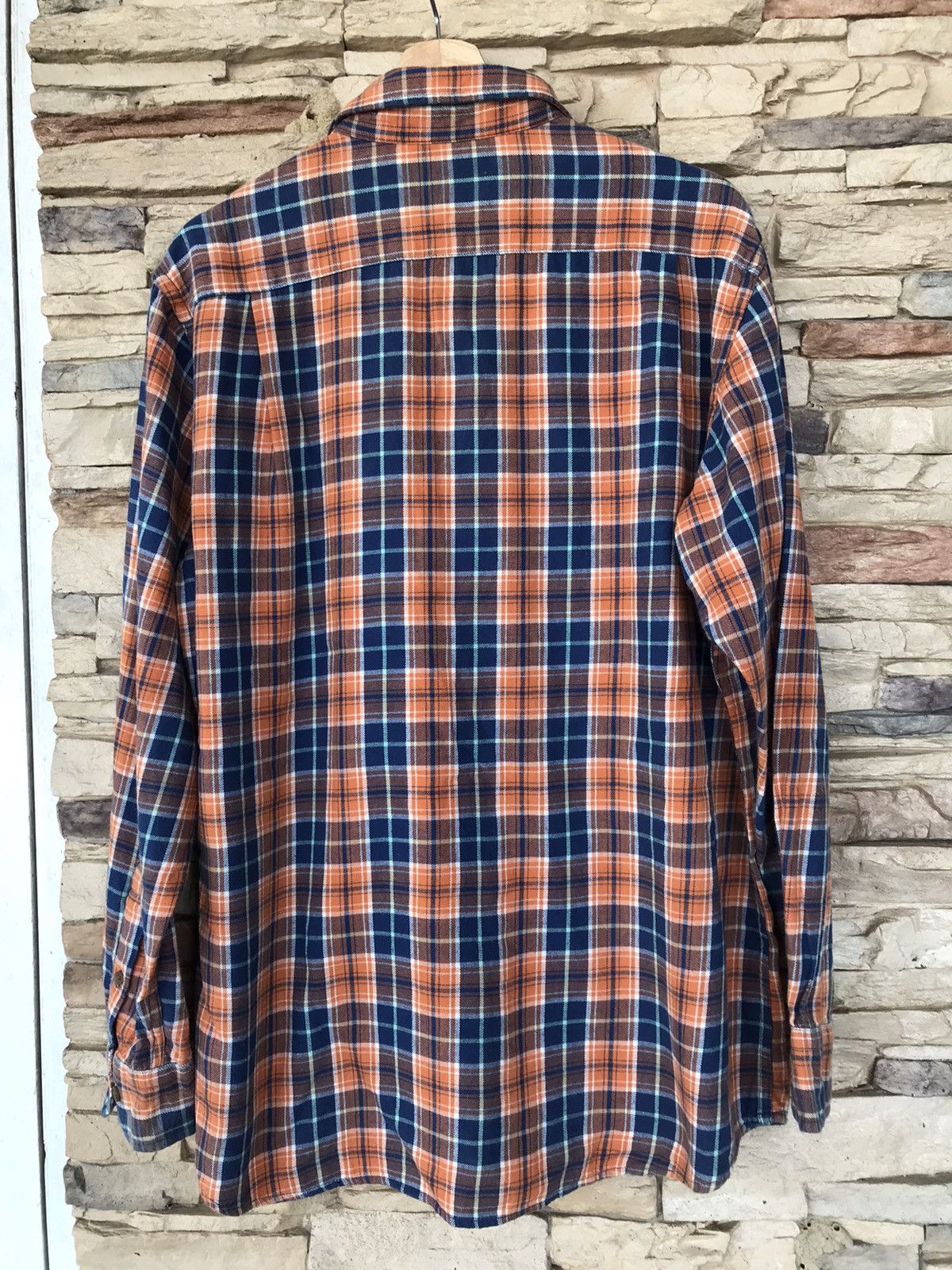 Uniqlo Uniqlo Flannel Button Up Shirts Size US XL / EU 56 / 4 - 3 Thumbnail