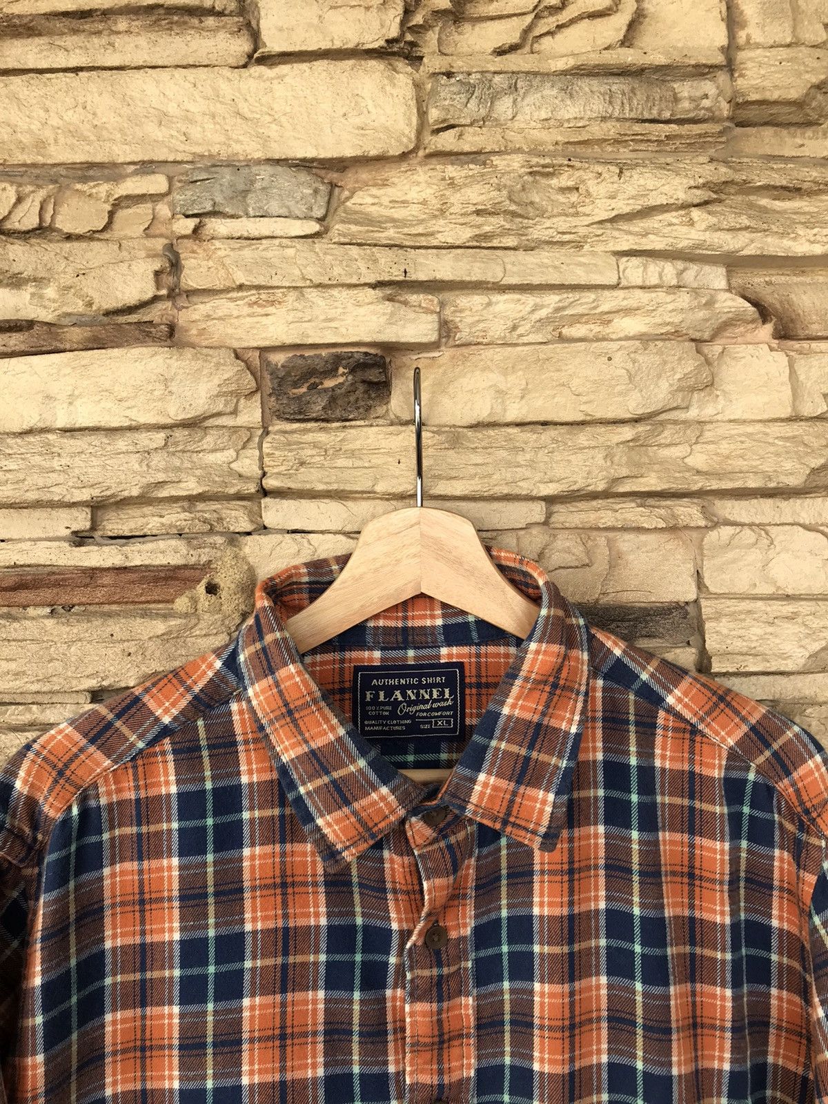 Uniqlo Uniqlo Flannel Button Up Shirts Size US XL / EU 56 / 4 - 2 Thumbnail