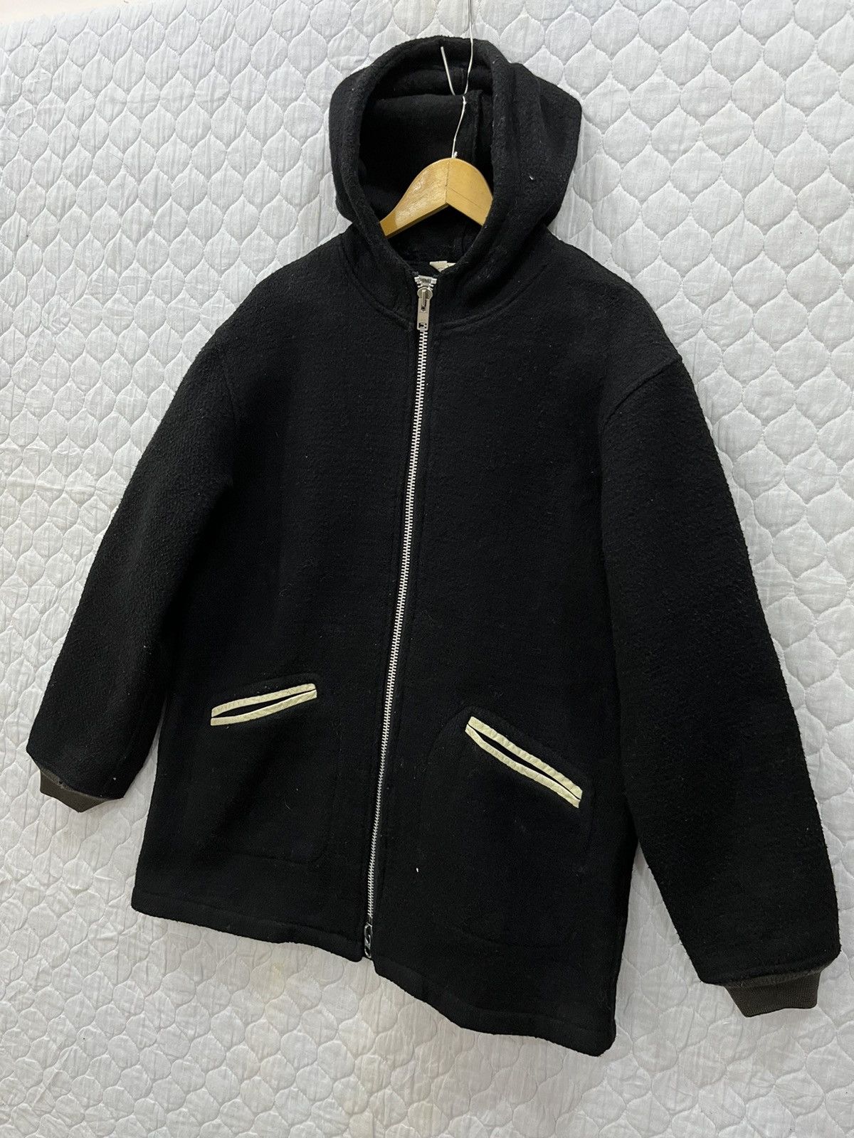 Johnbull T. VINTAGE JOHN BULL HOODIE WOOL HYPE JACKET Size US L / EU 52-54 / 3 - 2 Thumbnail