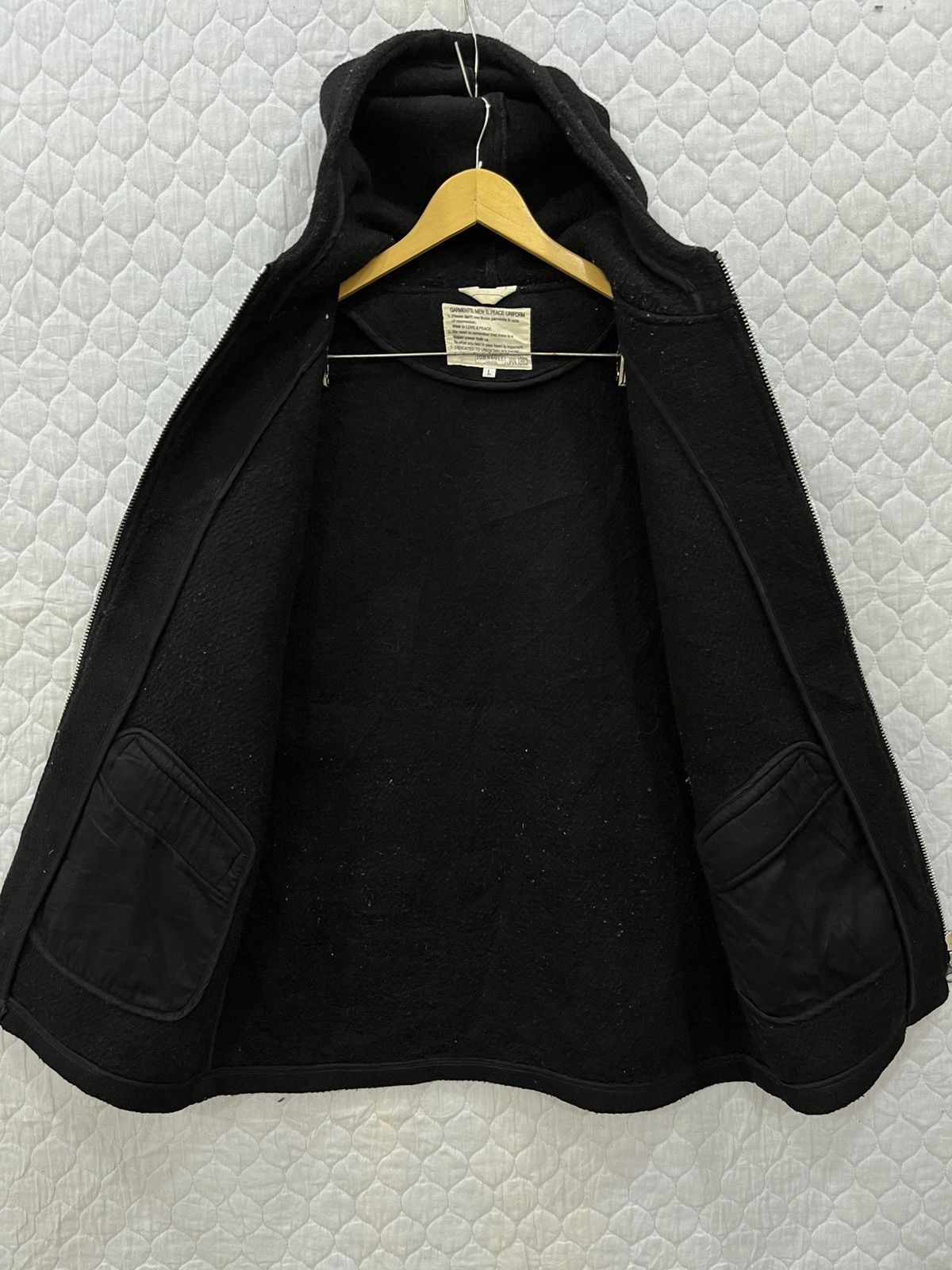 Johnbull T. VINTAGE JOHN BULL HOODIE WOOL HYPE JACKET Size US L / EU 52-54 / 3 - 4 Thumbnail