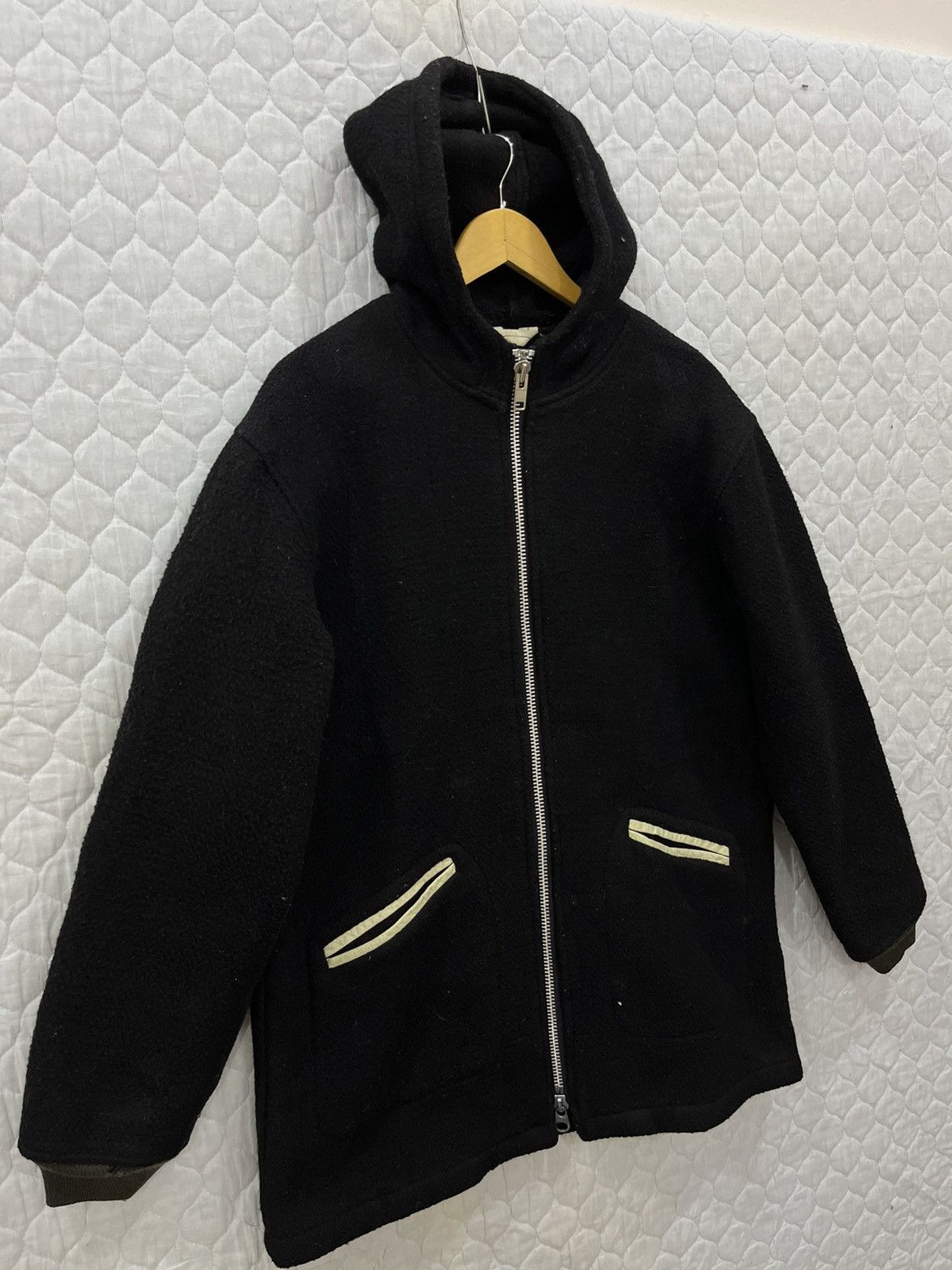 Johnbull T. VINTAGE JOHN BULL HOODIE WOOL HYPE JACKET Size US L / EU 52-54 / 3 - 3 Thumbnail