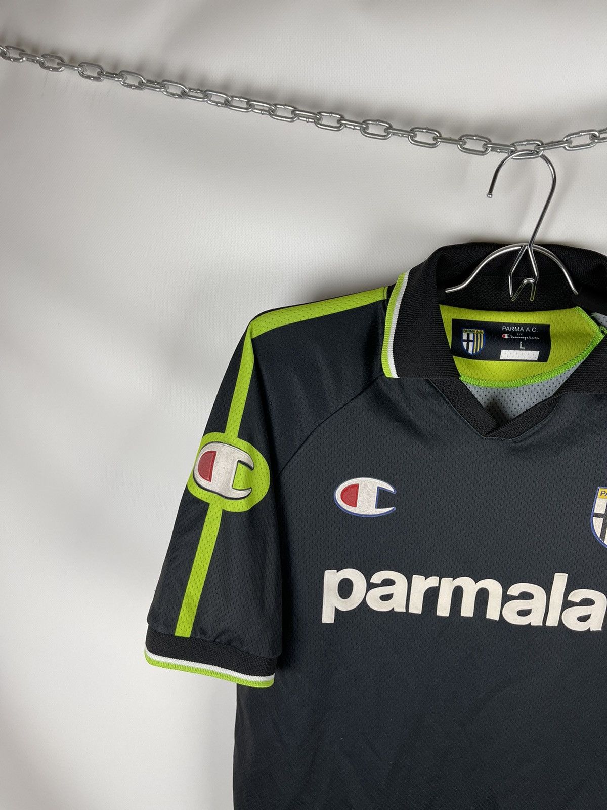 Champion × Vintage Champion Parma 2003 2004 special soccer jersey rare shirt Size US L / EU 52-54 / 3 - 2 Thumbnail