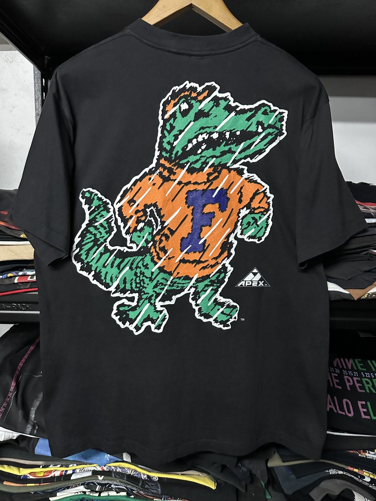NCAA × NFL × Vintage Vintage 90s Ncaa Florida Gators Apex One Tee Size US M / EU 48-50 / 2 - 2 Thumbnail