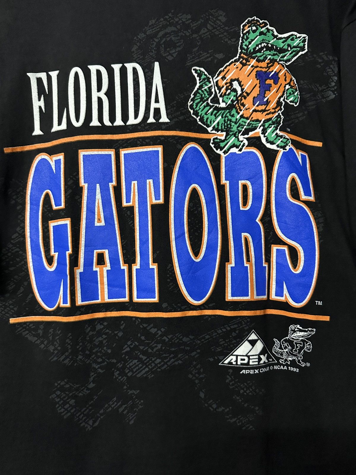 NCAA × NFL × Vintage Vintage 90s Ncaa Florida Gators Apex One Tee Size US M / EU 48-50 / 2 - 3 Thumbnail
