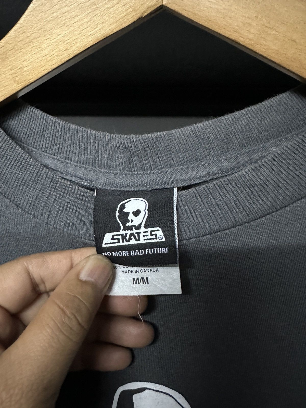 Vintage Vintage Skates Skulls Skateboard Tee Size US M / EU 48-50 / 2 - 7 Thumbnail