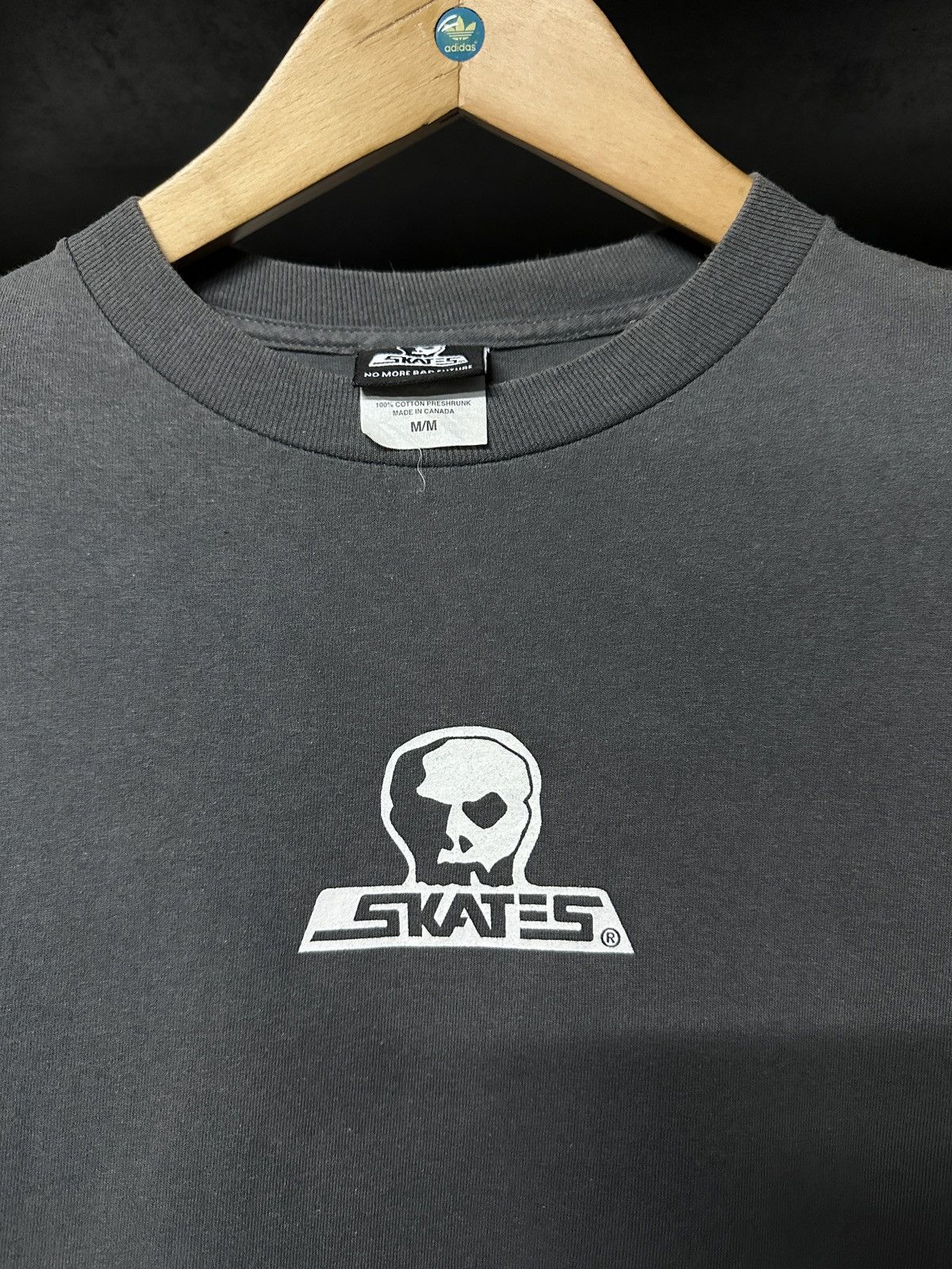 Vintage Vintage Skates Skulls Skateboard Tee Size US M / EU 48-50 / 2 - 3 Thumbnail