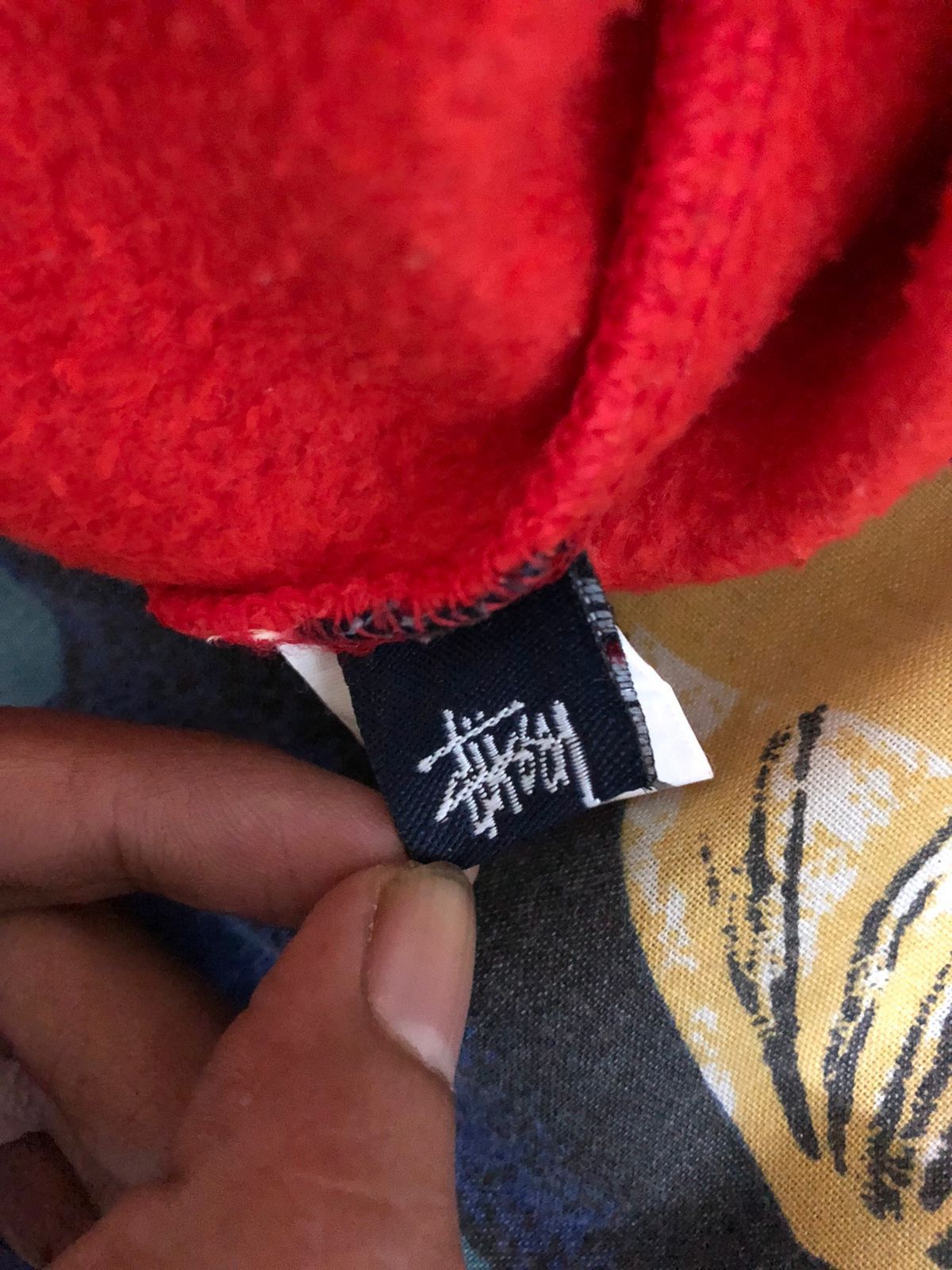 Made In Usa × Stussy × Vintage 90s Stussy basic big logo sweatshirt Size US L / EU 52-54 / 3 - 3 Thumbnail