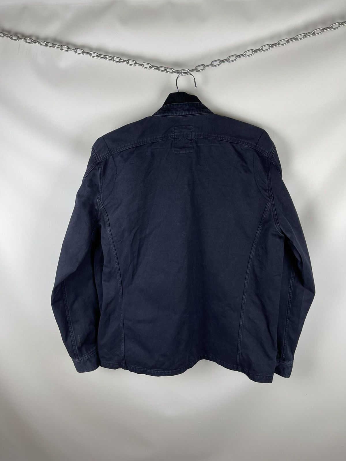 G-Star G-Star Raw a crotch overshirt L/S mix denim bomber jacket Size US XL / EU 56 / 4 - 12 Thumbnail