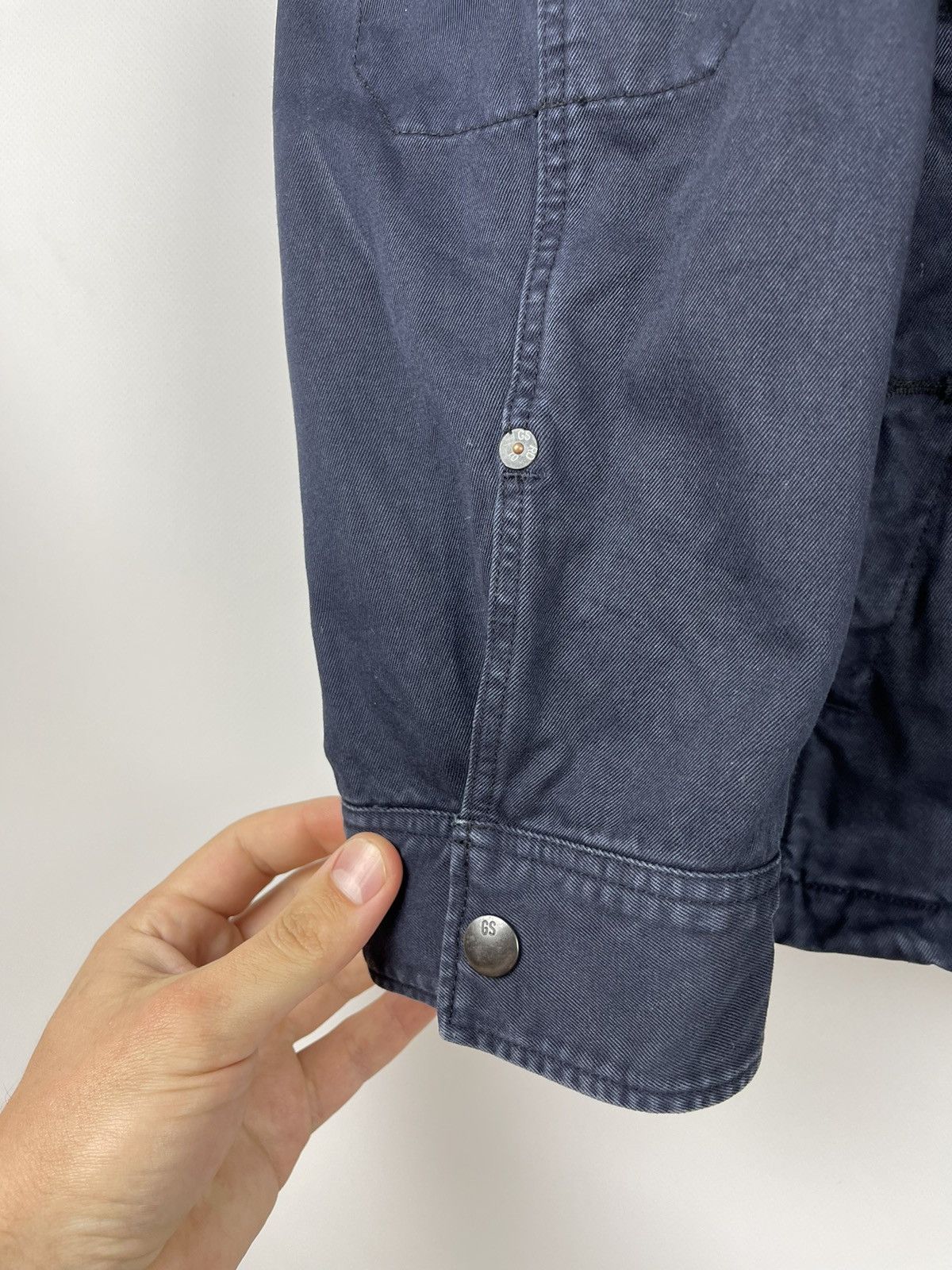 G-Star G-Star Raw a crotch overshirt L/S mix denim bomber jacket Size US XL / EU 56 / 4 - 9 Thumbnail