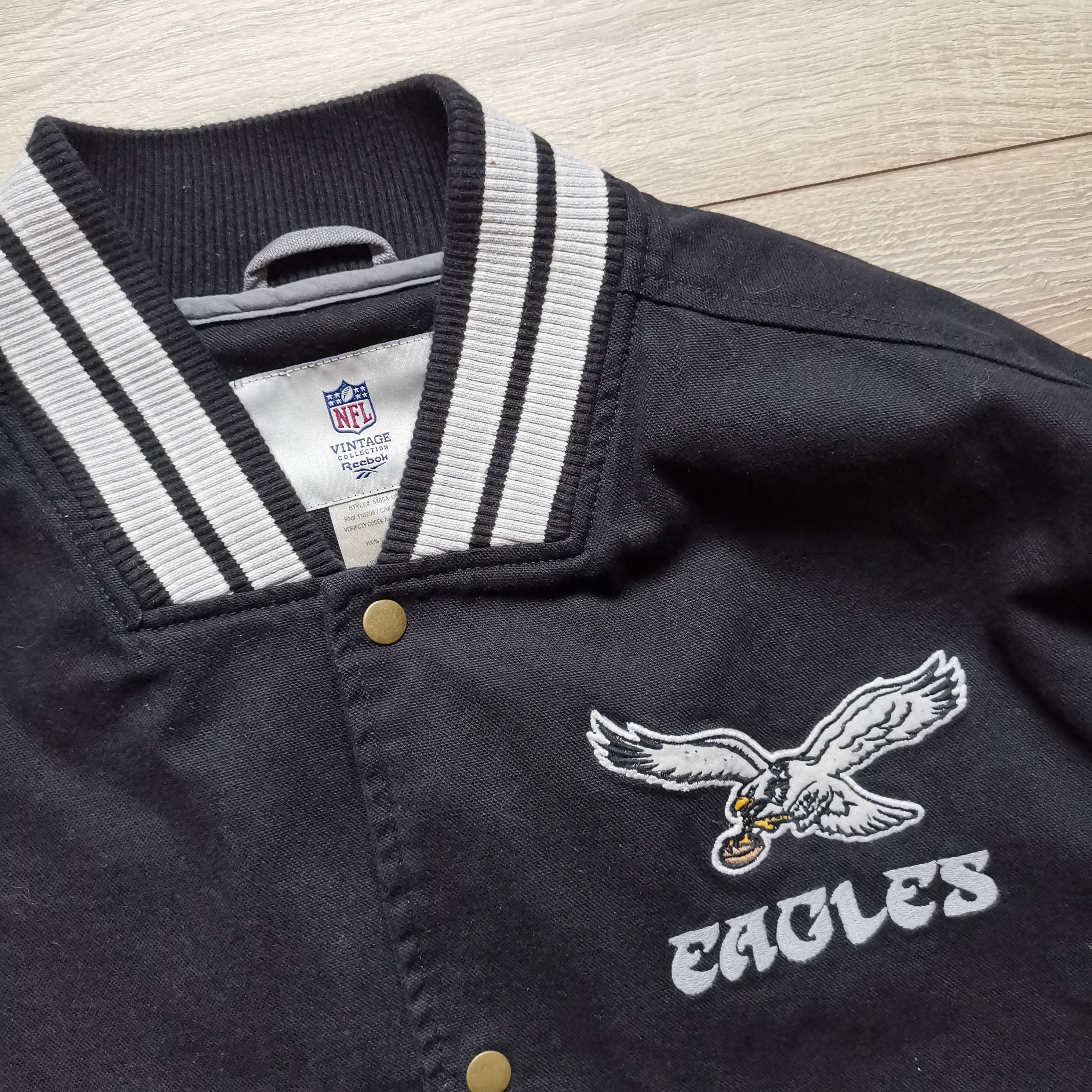 Reebok Reebok Vintage NFL Eagles Bomber Jacket Size US L / EU 52-54 / 3 - 4 Thumbnail