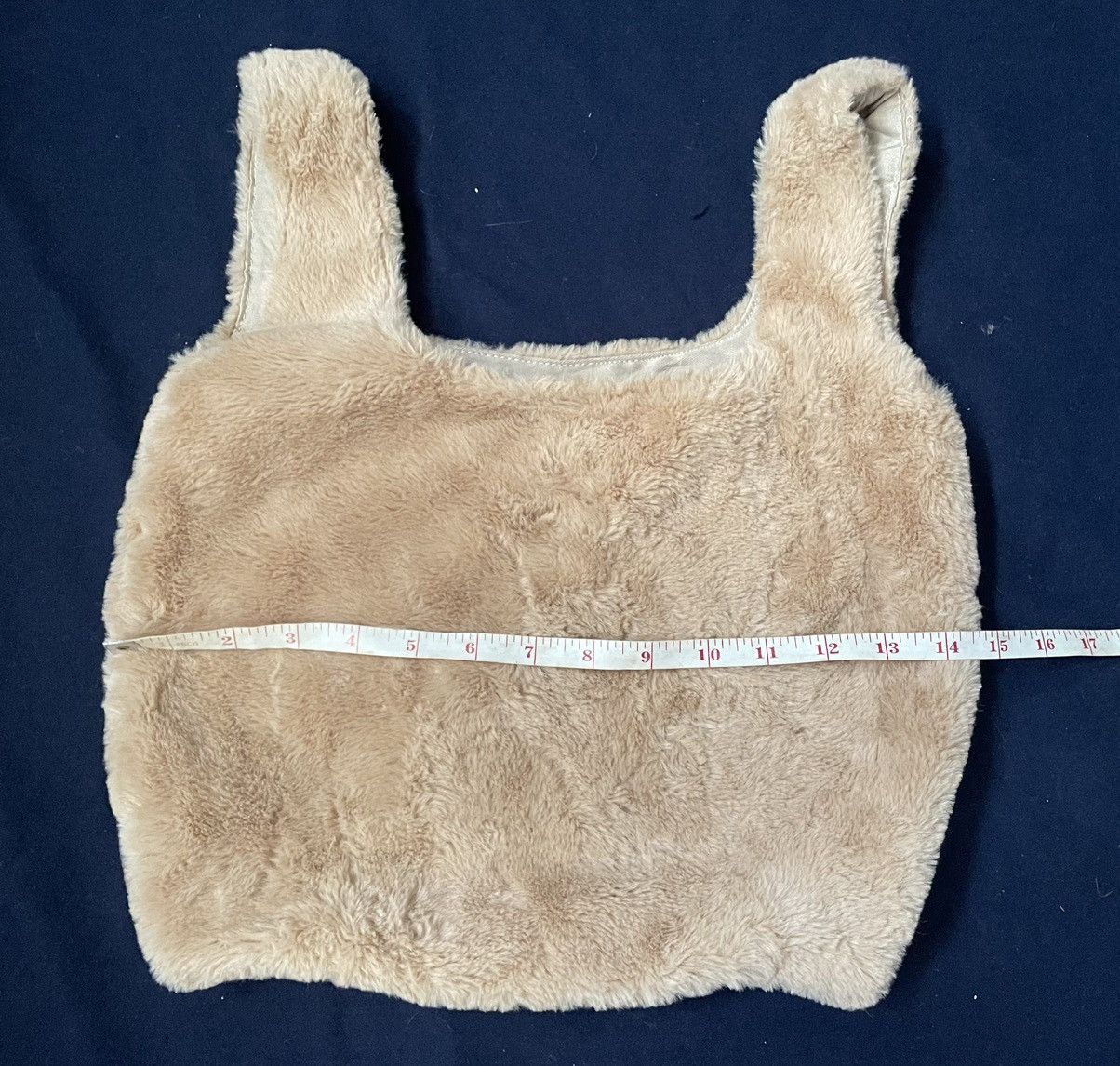 Japanese Brand Fur Tote Bag Size ONE SIZE - 3 Thumbnail