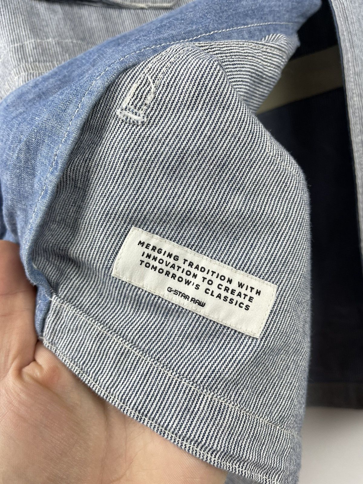 G-Star G-Star raw FIELD PM overshirt INDOOR JACKET striped check Size US XL / EU 56 / 4 - 15 Thumbnail