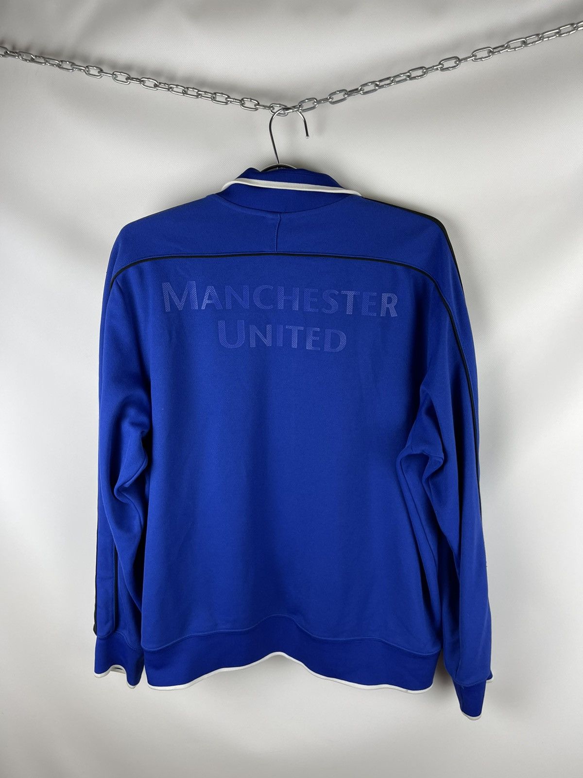 Nike Nike Manchester United vntg 2011 track top jacket big logo Size US XL / EU 56 / 4 - 2 Thumbnail
